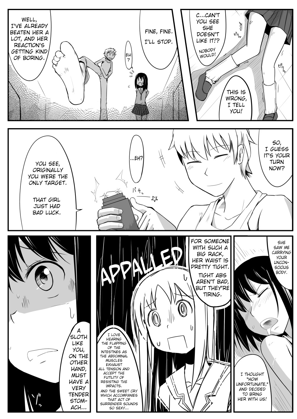 [nnS] Manga About Viciously Beating Osaka’s Stomach (English) =LWB= page 5 full