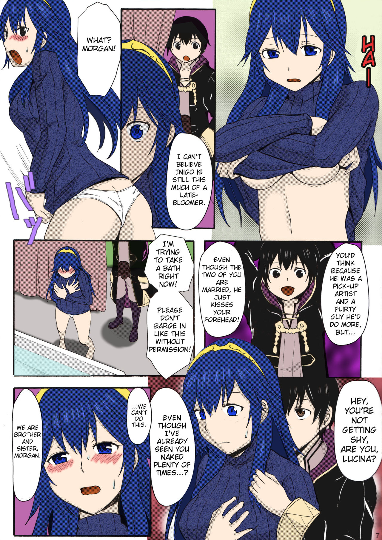 (C88) [Little★Cosmos (Ayano Rumi)] Netorare Oujo Lucina | Netorare Princess Lucina (Fire Emblem Awakening) [English] [mickeyj] [Colorized] page 5 full