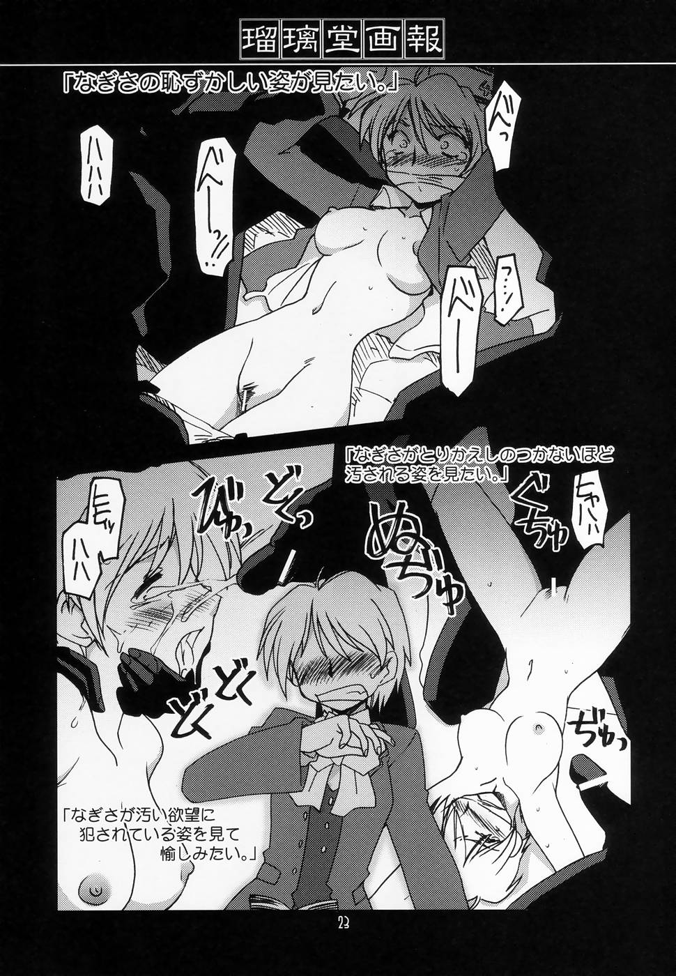 (C66) [UA Daisakusen (Harada Shoutarou)] Ruridou Gahou CODE: 24 (Futari wa Precure) page 22 full