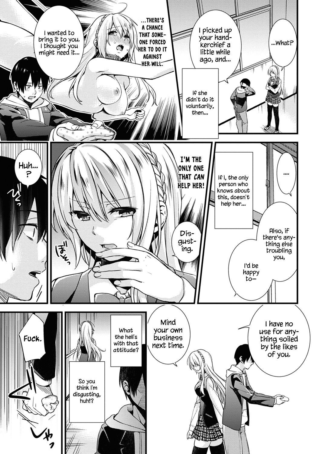 [sorani] Gakuen no Ojou-sama ga Roshutsukyou no Dohentai datta Hanashi | The Academy Princess is Actually a Perverted Exhibitionist Ch. 1 [English] [LWB+RL] [Digital] page 6 full