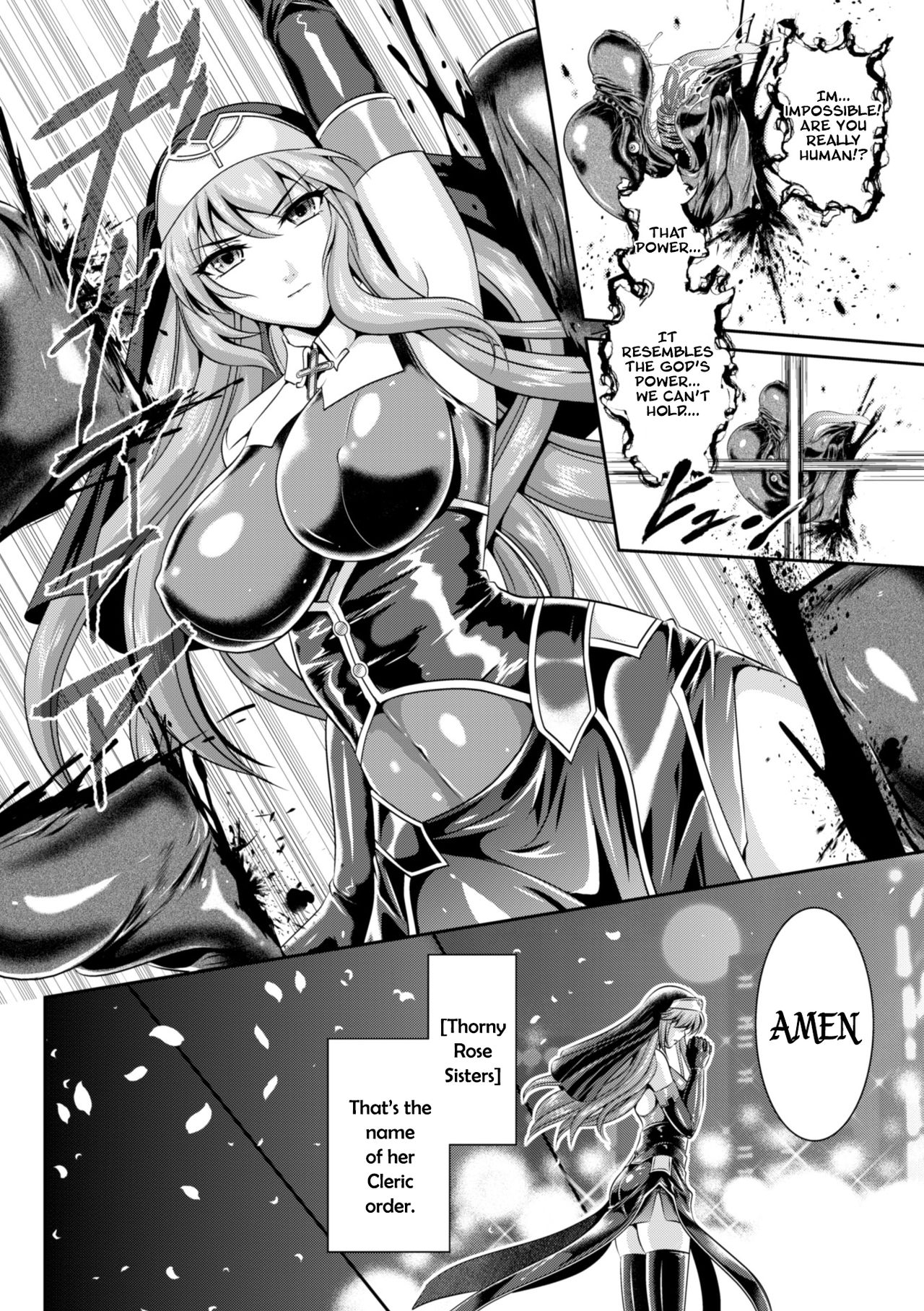 [Rindou, Kusunoki Rin] Nengoku no Liese Inzai no Shukumei | Liese’s destiny: Punishment Of Lust On The Slime Prison Ch. 1 [English] [Digital] [CoC] page 11 full