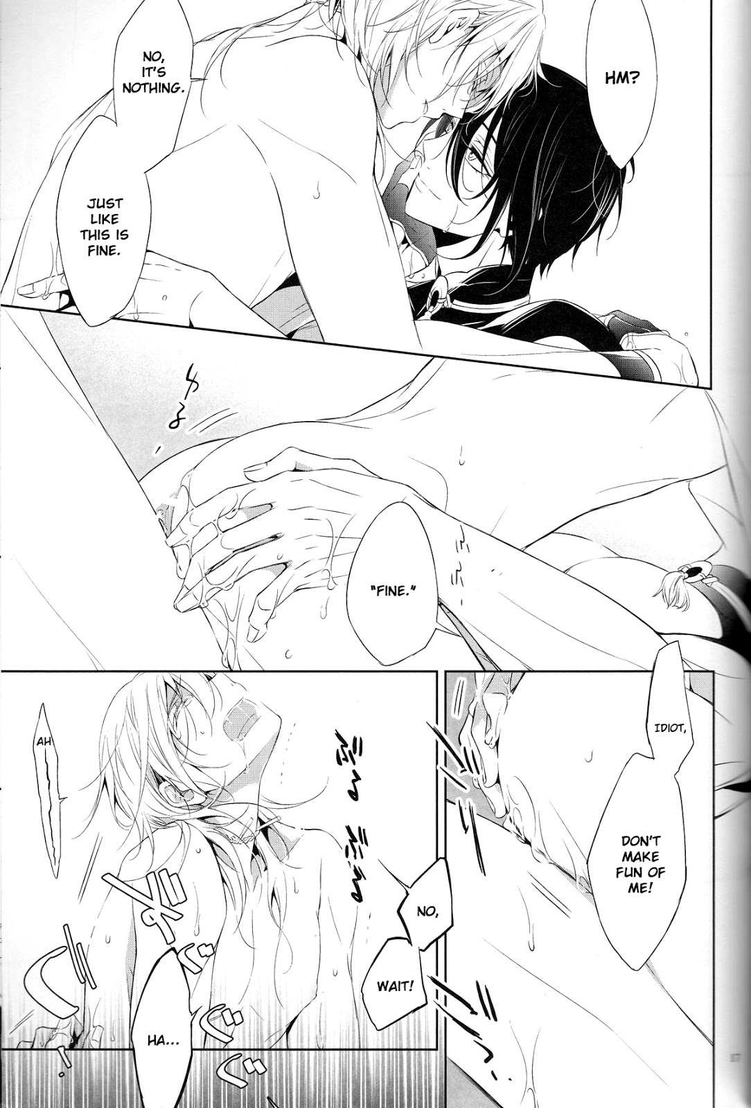 (Hyattou Ryouran ~Kimi no Heart o Shirahadori~) [Sousutai (Kitsuwo)] Fukami ni fukeru | Indulgence (Touken Ranbu) [English] [Buttfist Scans] page 16 full