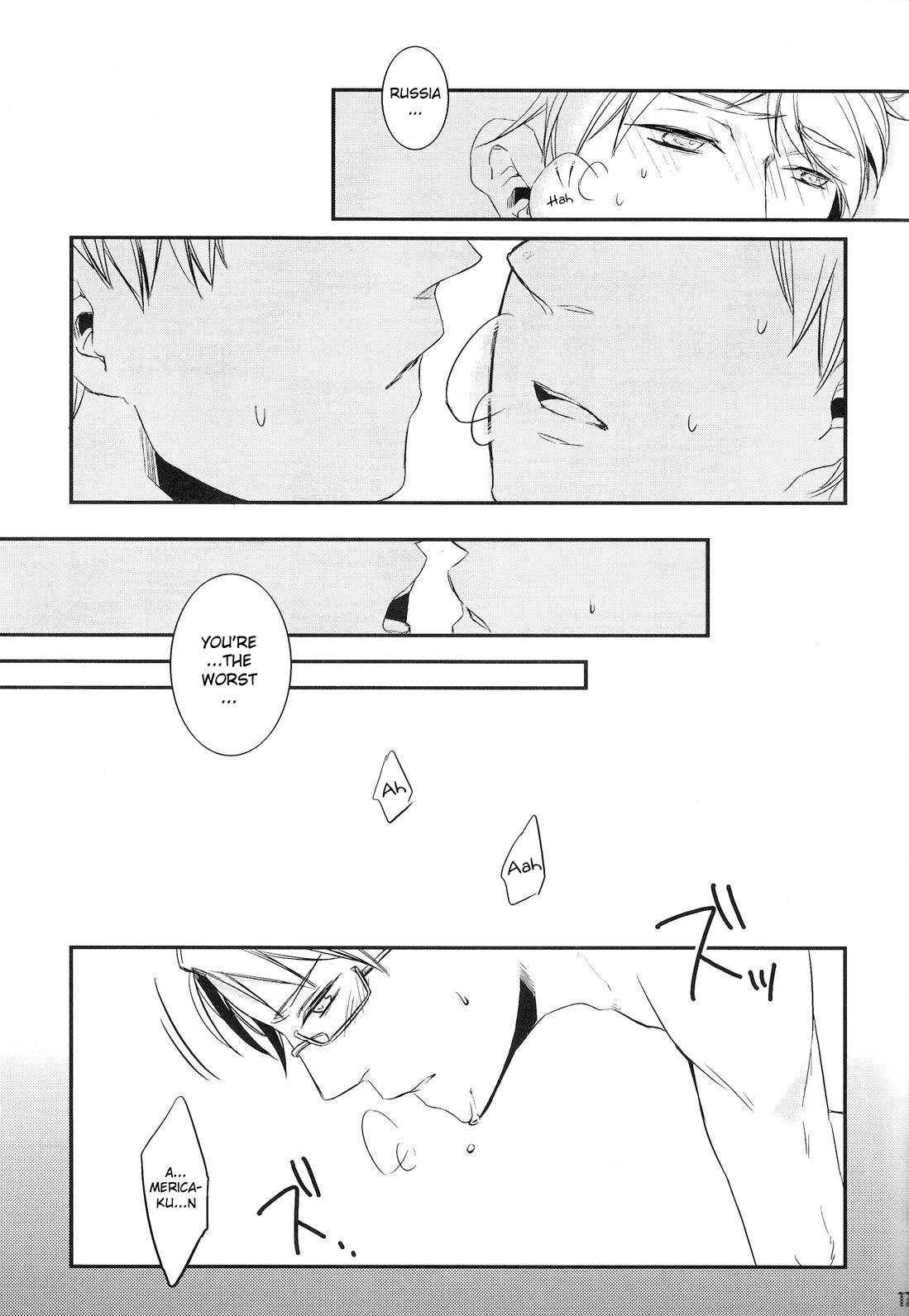 [Hetalia] NO PROBLEM [Yaoi] [ R-18] [ENG] page 16 full