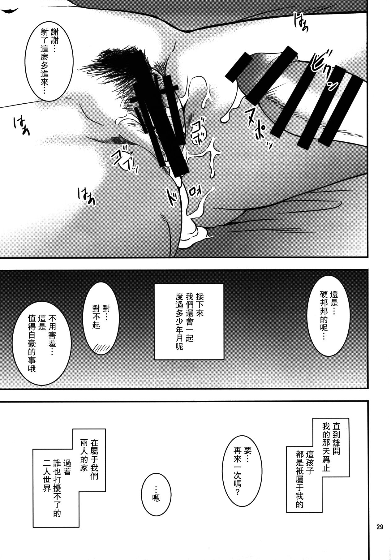 (C93) [Tenguren (Nario)] Boketsu o Horu 17 [Chinese] [瓜皮汉化] page 28 full