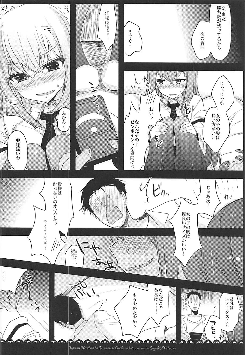 (C81) [Ninokoya (Ninoko)] Joshu Dere Matome (Steins;Gate) page 9 full