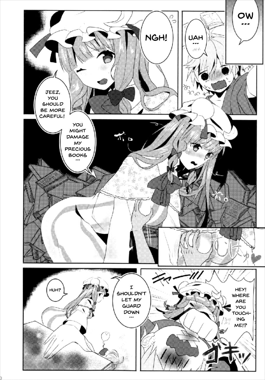 (Shuuki Reitaisai 4) [Dai ③ no Shippo (ATM)] Ecchi na Gensoukyou ~Patchouli to Ecchi na Mahou Hen~ (Touhou Project) [English] {doujins.com} page 7 full