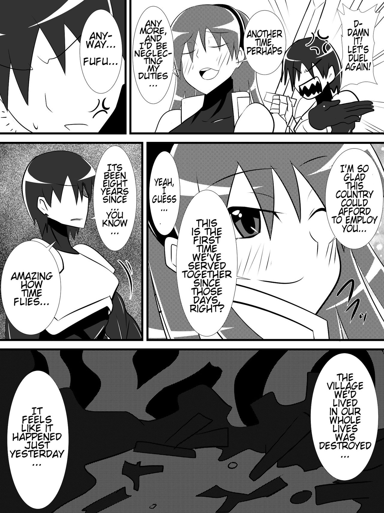 [Haneinu] Osananajimi no Onna Kishi ga Oujo ni Naru Made Zenpen | Until My Childhood Friend, A Female Knight, Becomes The Queen [English] [Tremalkinger] page 4 full