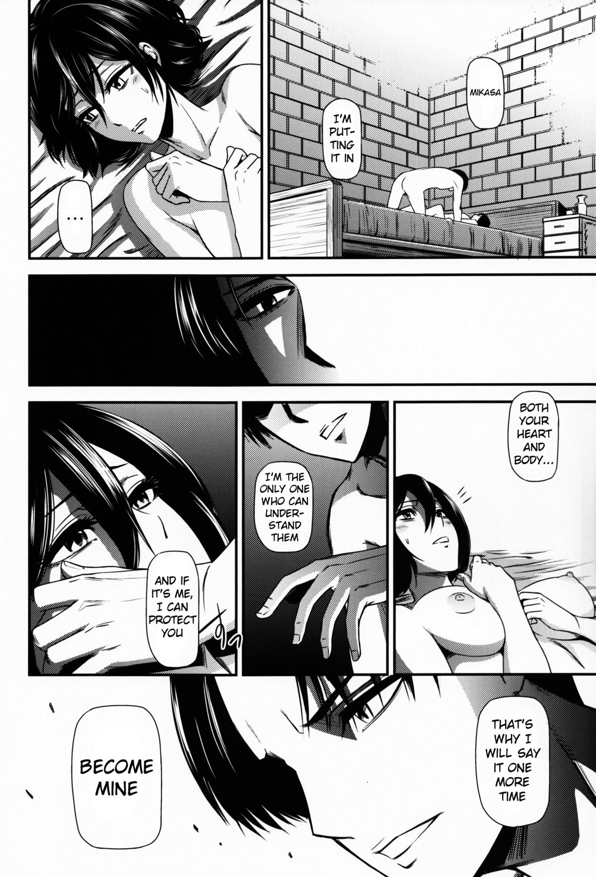 (C86) [Kiyosumi Hurricane (Kiyosumi Hurricane)] Gekishin San | Firing Pin 3 (Shingeki no Kyojin) [English] {doujin-moe.us} page 23 full