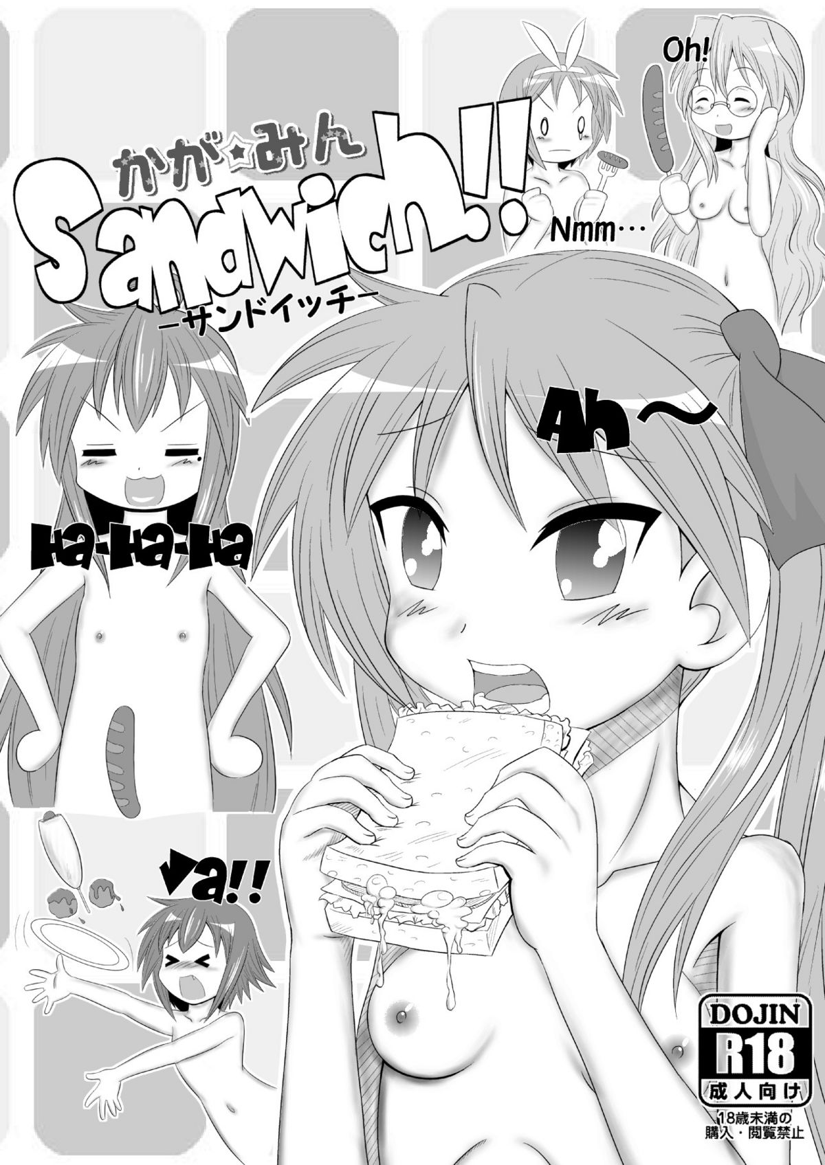 (C78) [Nantomo Anison] Kagamin Sandwich!! (Lucky Star) page 3 full