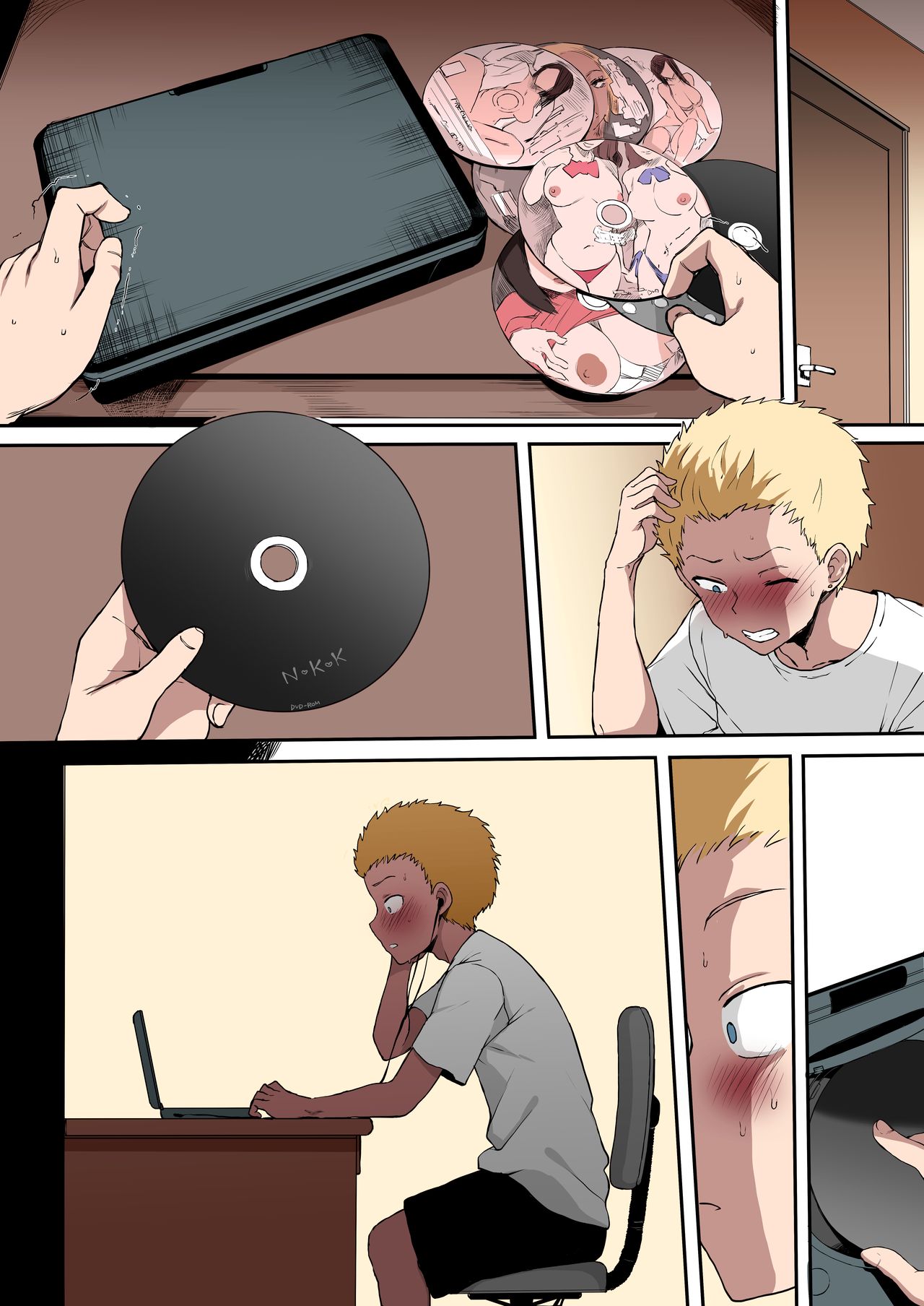 [Terasu MC] Kokujin no Tenkousei NTR ru - Complete [English] [Colorized] [Decensored] page 31 full