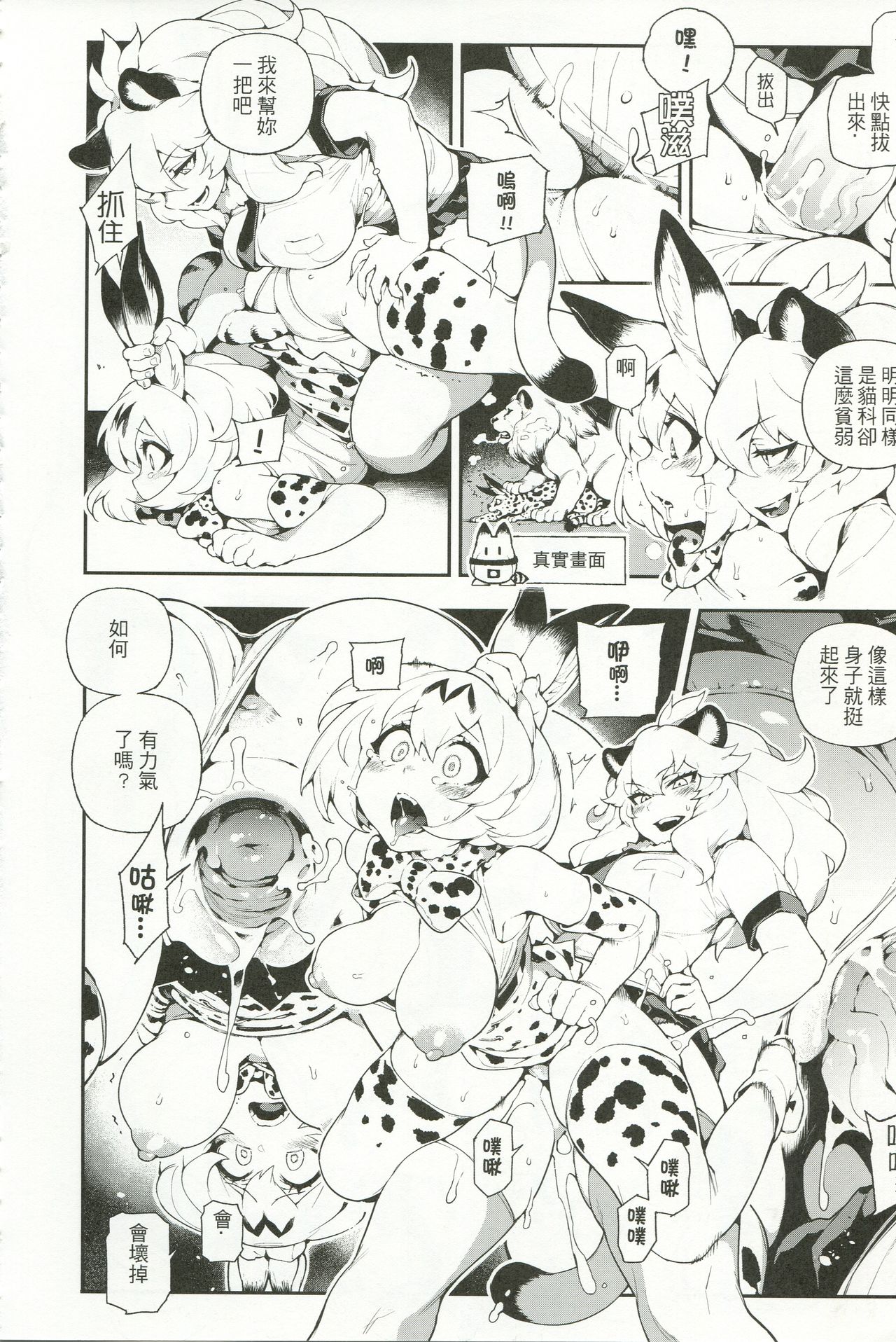 (FF30) [Bear Hand (Fishine, Ireading)] BEAST FRIENDS (Kemono Friends) [Chinese] page 10 full