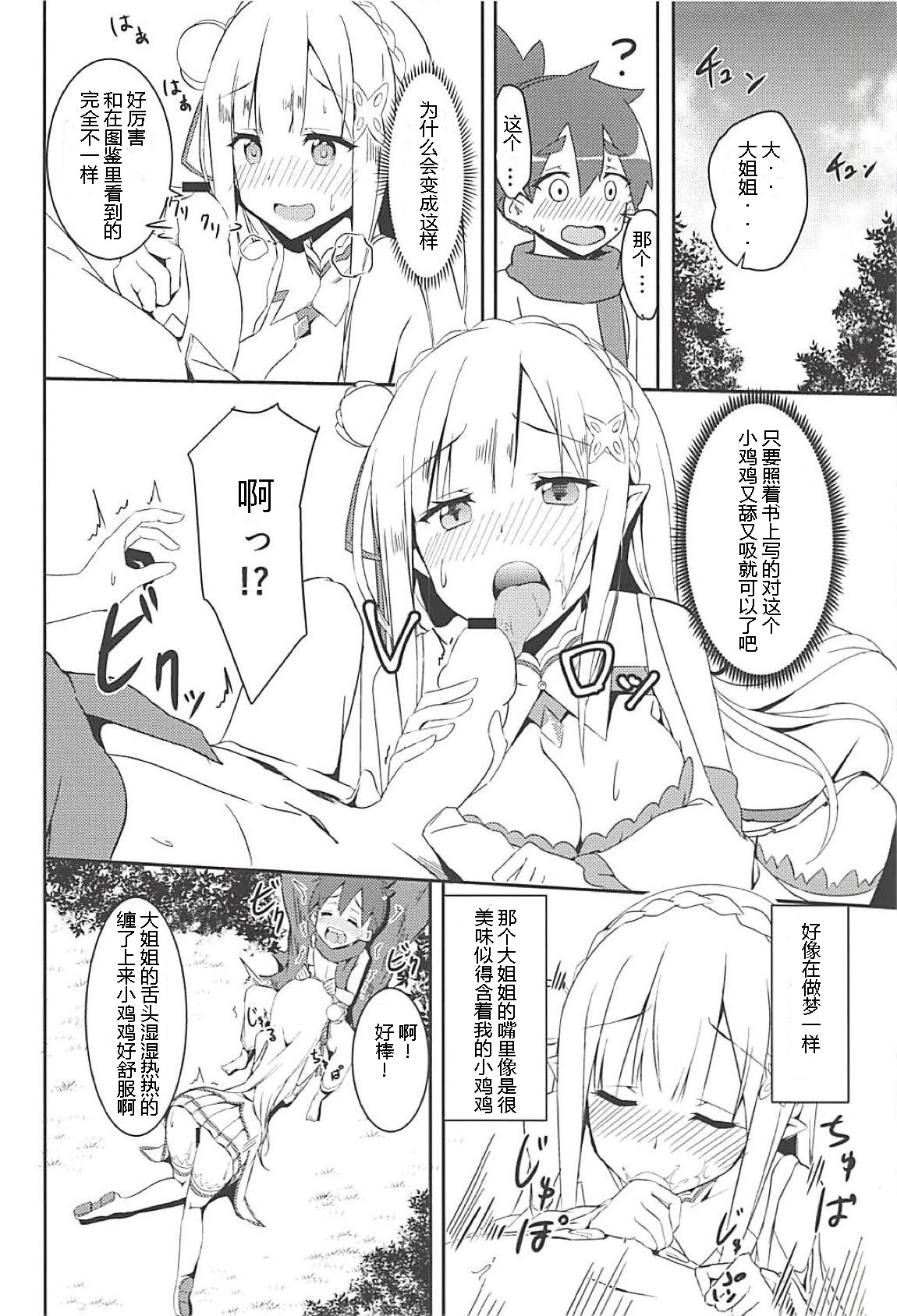 (C94) [Chelsea lip (Minato Yoshihiro)] Majo no nokoriga (Re:Zero kara Hajimeru Isekai Seikatsu) [Chinese] [牛头布个人汉化] page 11 full