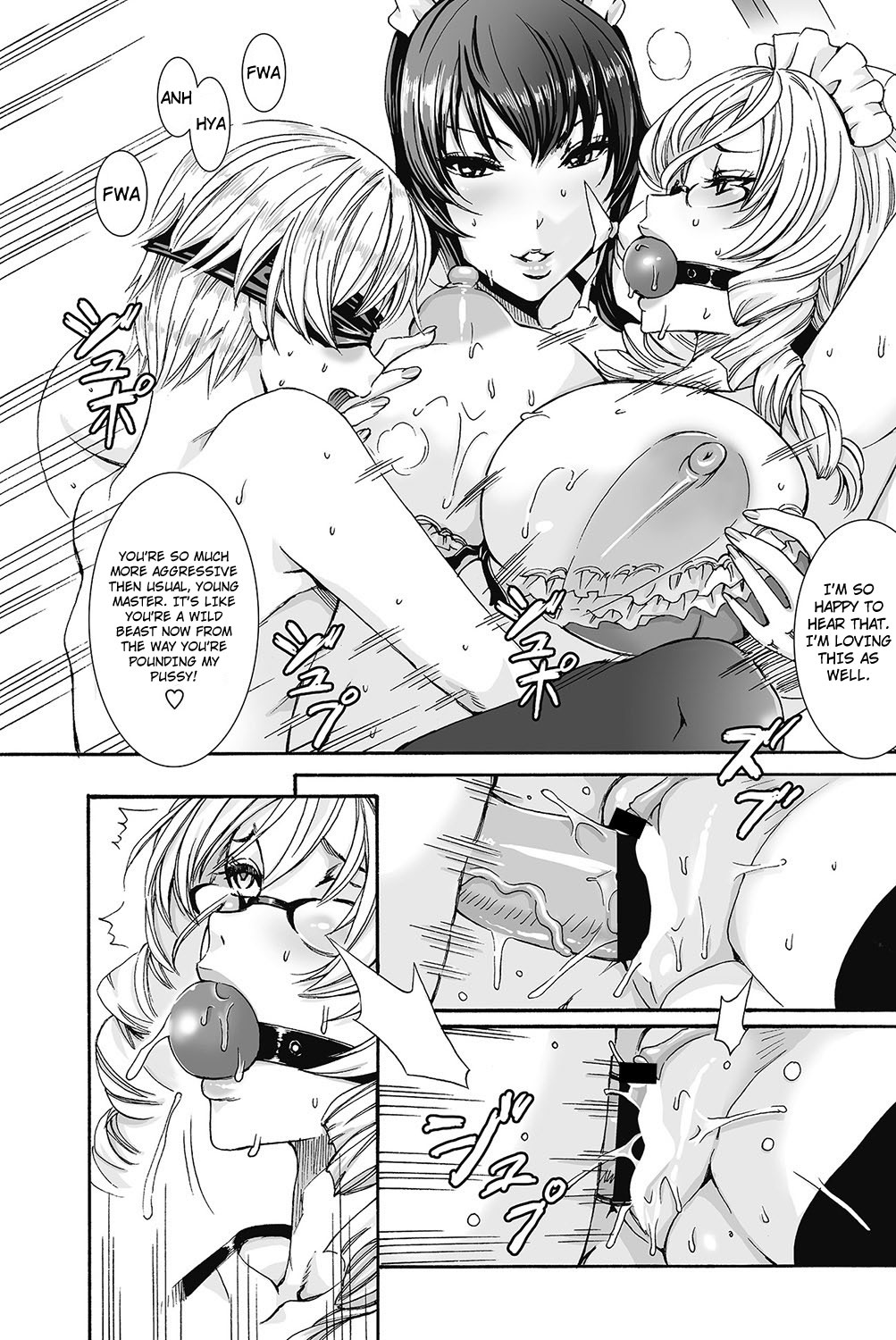 [Fei] Takusan Meshiagare Goshujin-sama | Please Help Yourself, Master! Ch. 1-9 [English] [4dawgz + FUKE, Mumei + Funeral of Smiles + TV] page 60 full