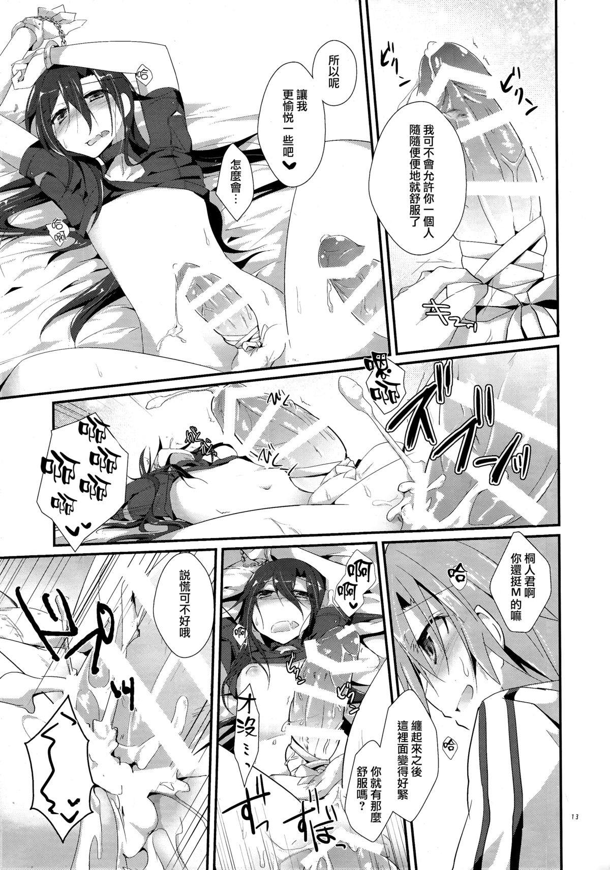 (C87) [Peach*tea (Akina Rei)] Honey Punishment (Sword Art Online) [Chinese] [无毒汉化组] page 15 full