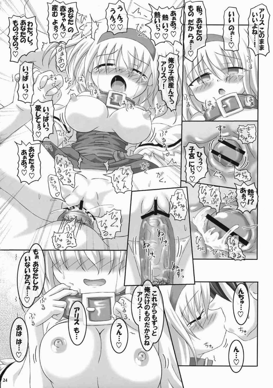 (Reitaisai 6) [Oppai Brothers (Various)] Alice Ijiri Goudoushi Nanairo Ayatsuri Ningyou (Touhou Project) page 22 full