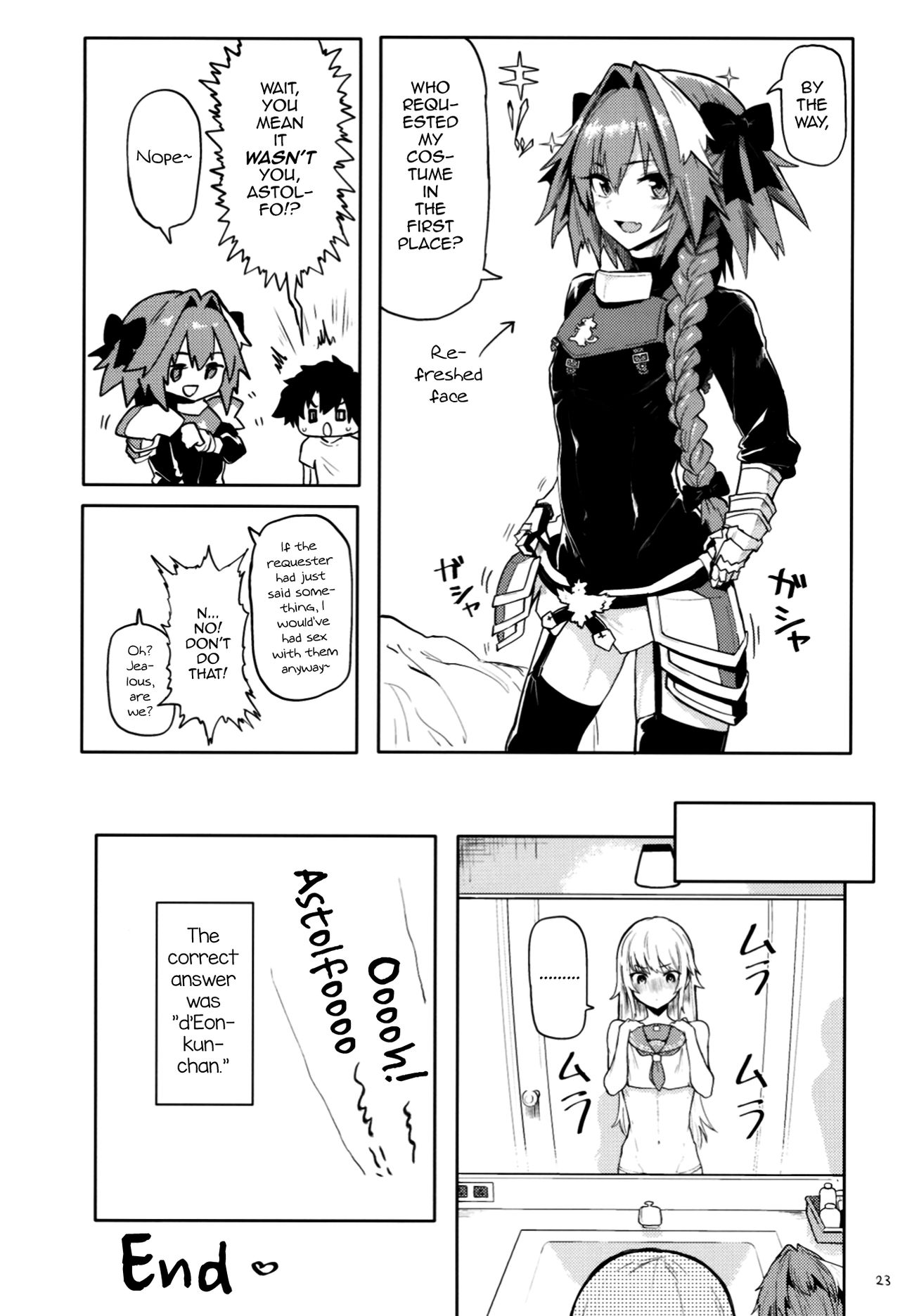 [Memeya (Meme50)] Astolfo x Astolfo (Fate Grand Order) [English] [mysterymeat3] [Digital] page 23 full
