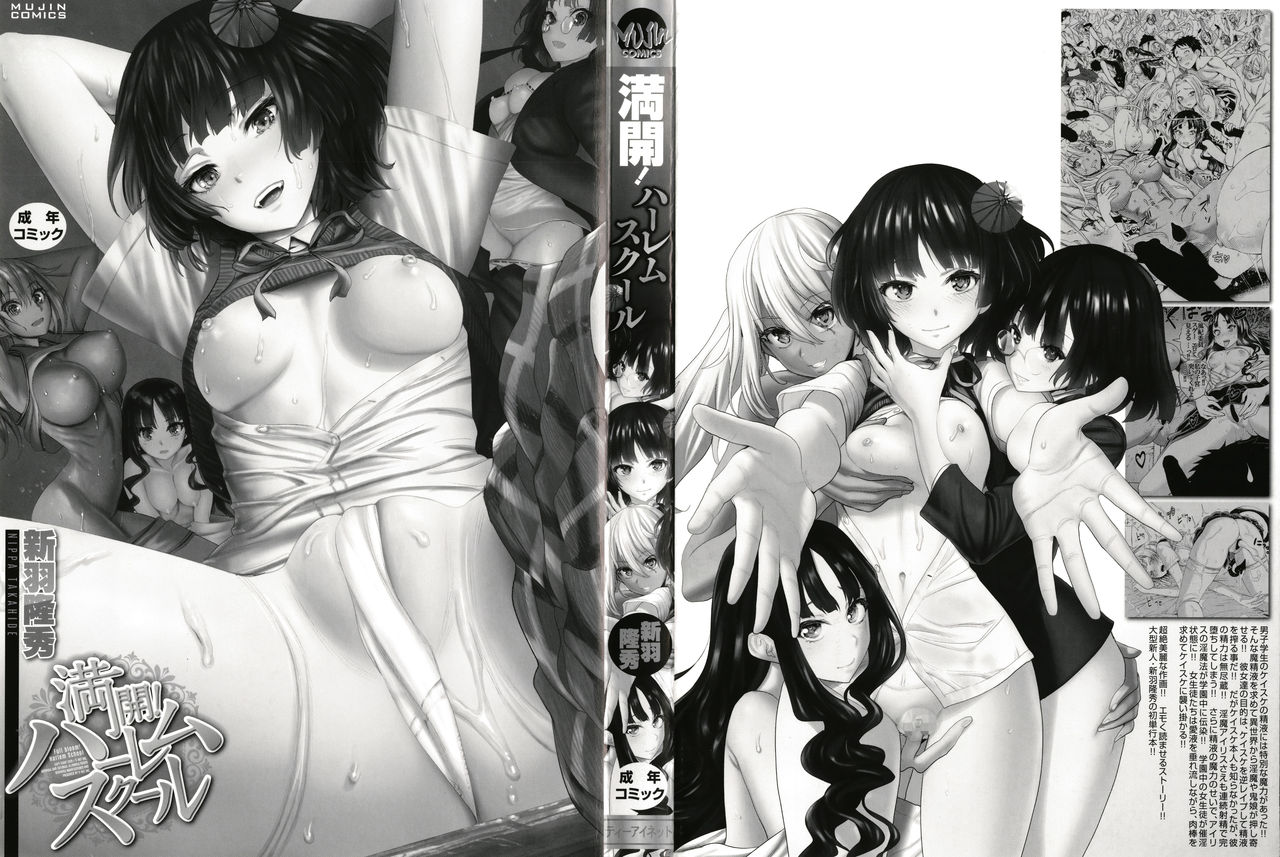 [Nippa Takahide] Mankai Harem School page 3 full