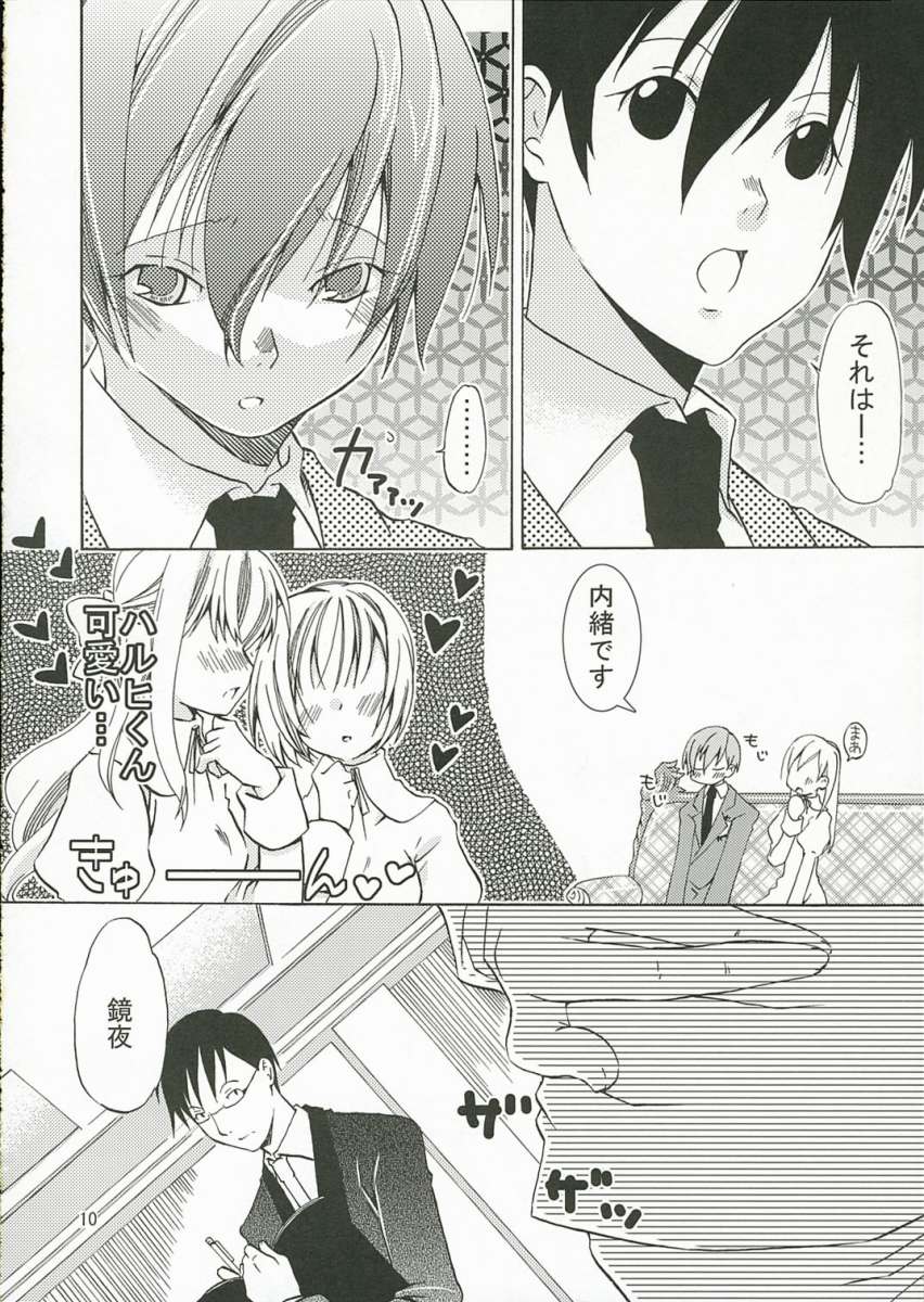 (SC32) [Ichinichi Sanjou (Jinguu Kozueo)] Host-bu no Ohime-sama wa Warui Mahou Tsukai ni Damasareru (Ouran High School Host Club) page 9 full