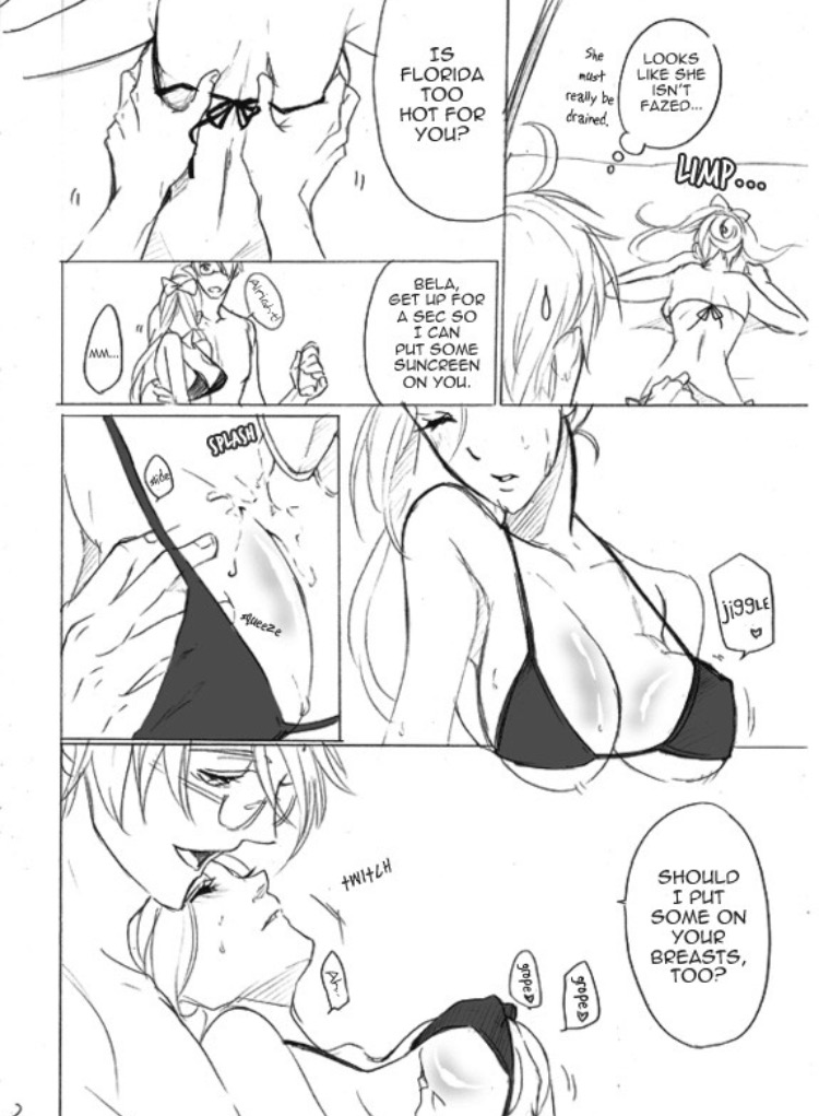 (SPARK5) [blacksheep (Hanazawa)] Hitori yori Futari | Private beach! (Axis Powers Hetalia) [English] [Incomplete] page 3 full