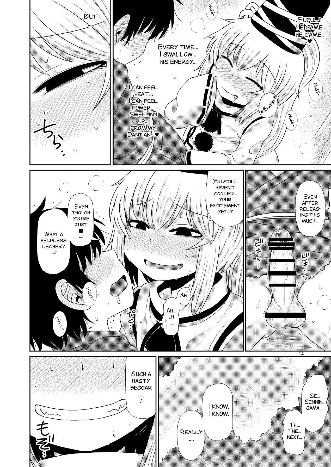 (Reitaisai 13) [Fugudoku (Katou Fuguo)] SURUDAKE JUICHI. (Touhou Project) [English] [SMDC] page 14 full