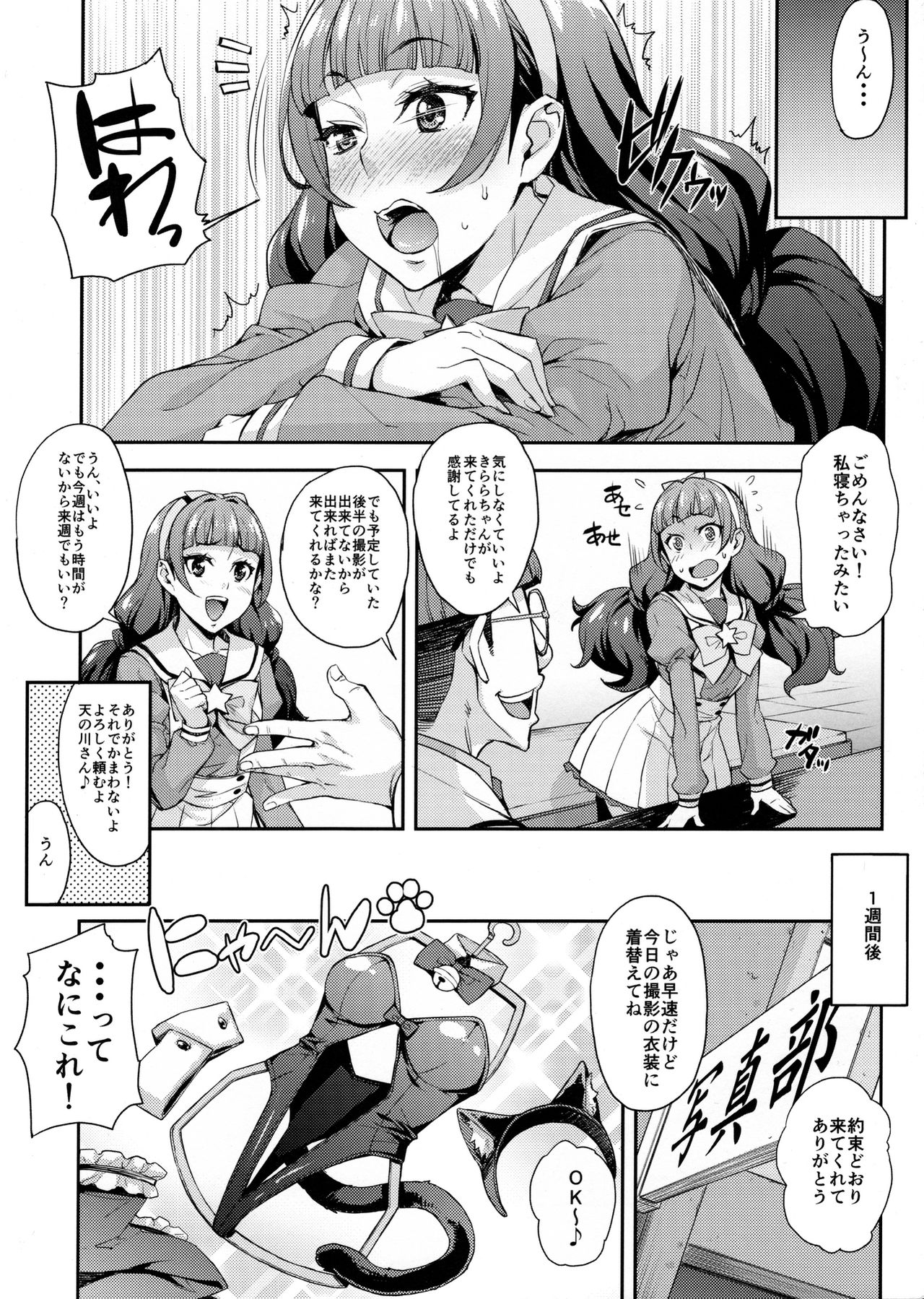 (C88) [Mix Fry (Takurou)] Iinari Kirara no Saiminjutsu (Go! Princess PreCure) page 14 full