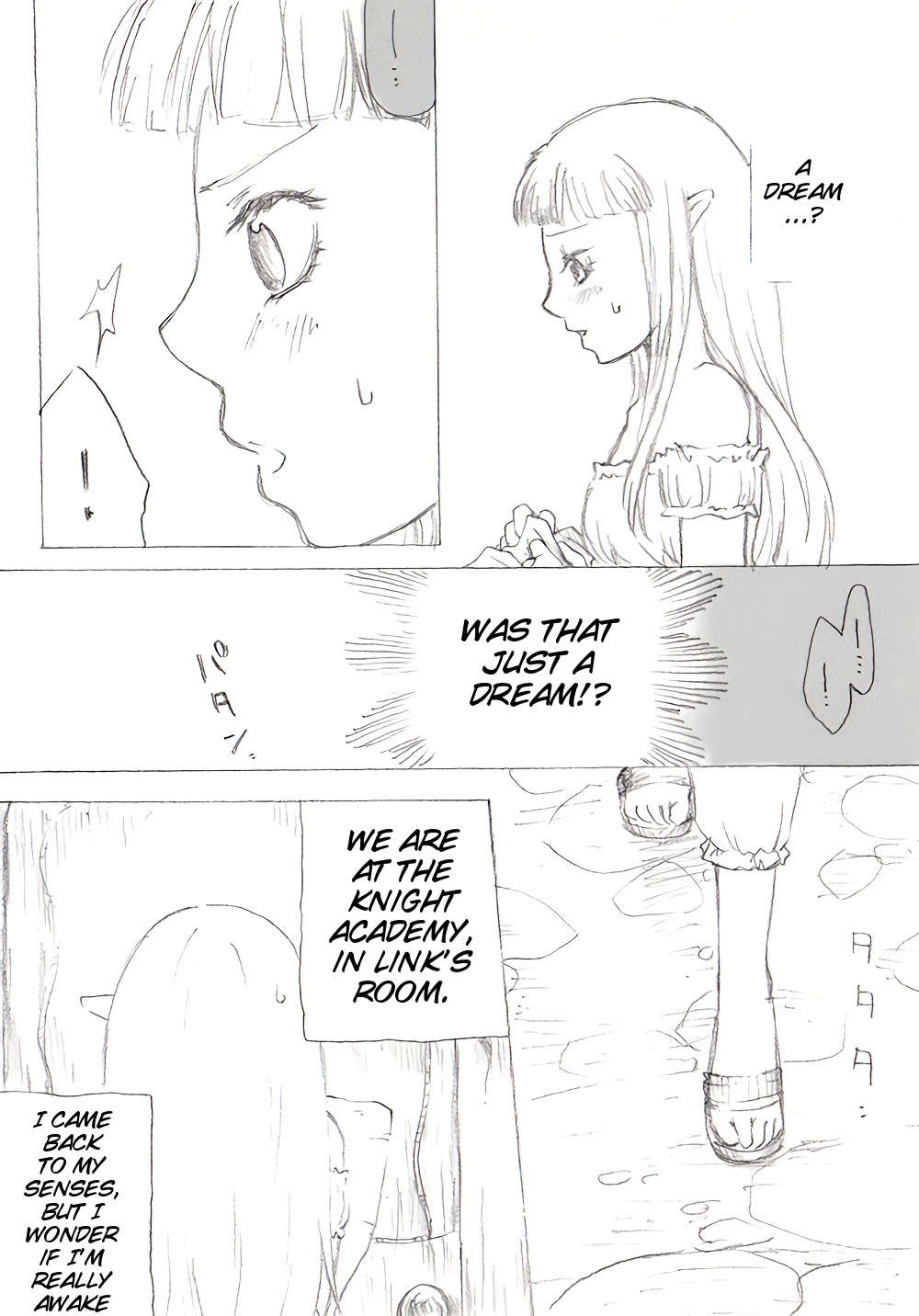 [Buthi] I promise, I will become a knight to protect you (The Legend of Zelda: Skyward Sword) [English] page 4 full