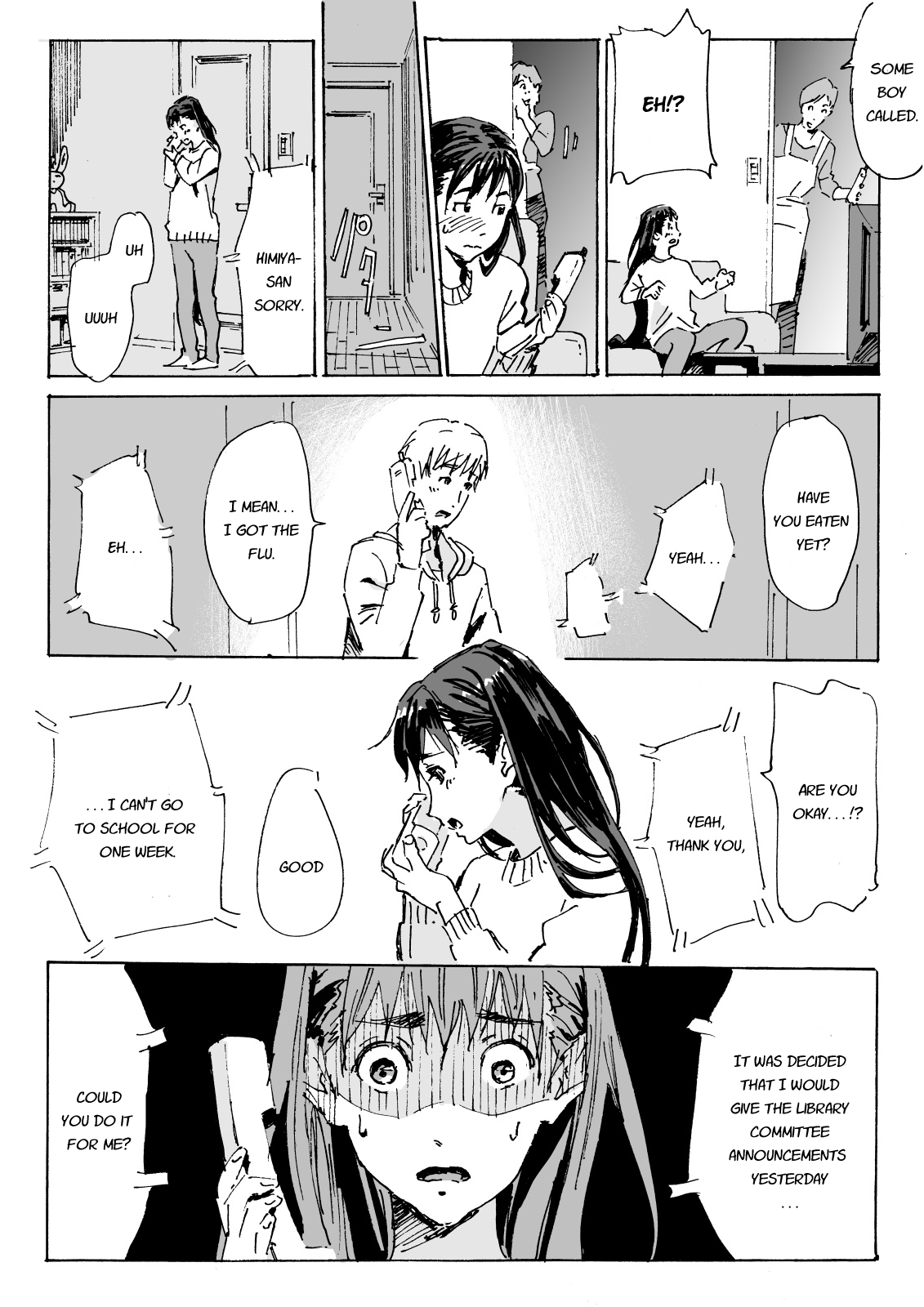 [MUMU (Athu)] Kami no Nagai Ko ga Omorashi Suru Hon [English] [Digital] page 20 full