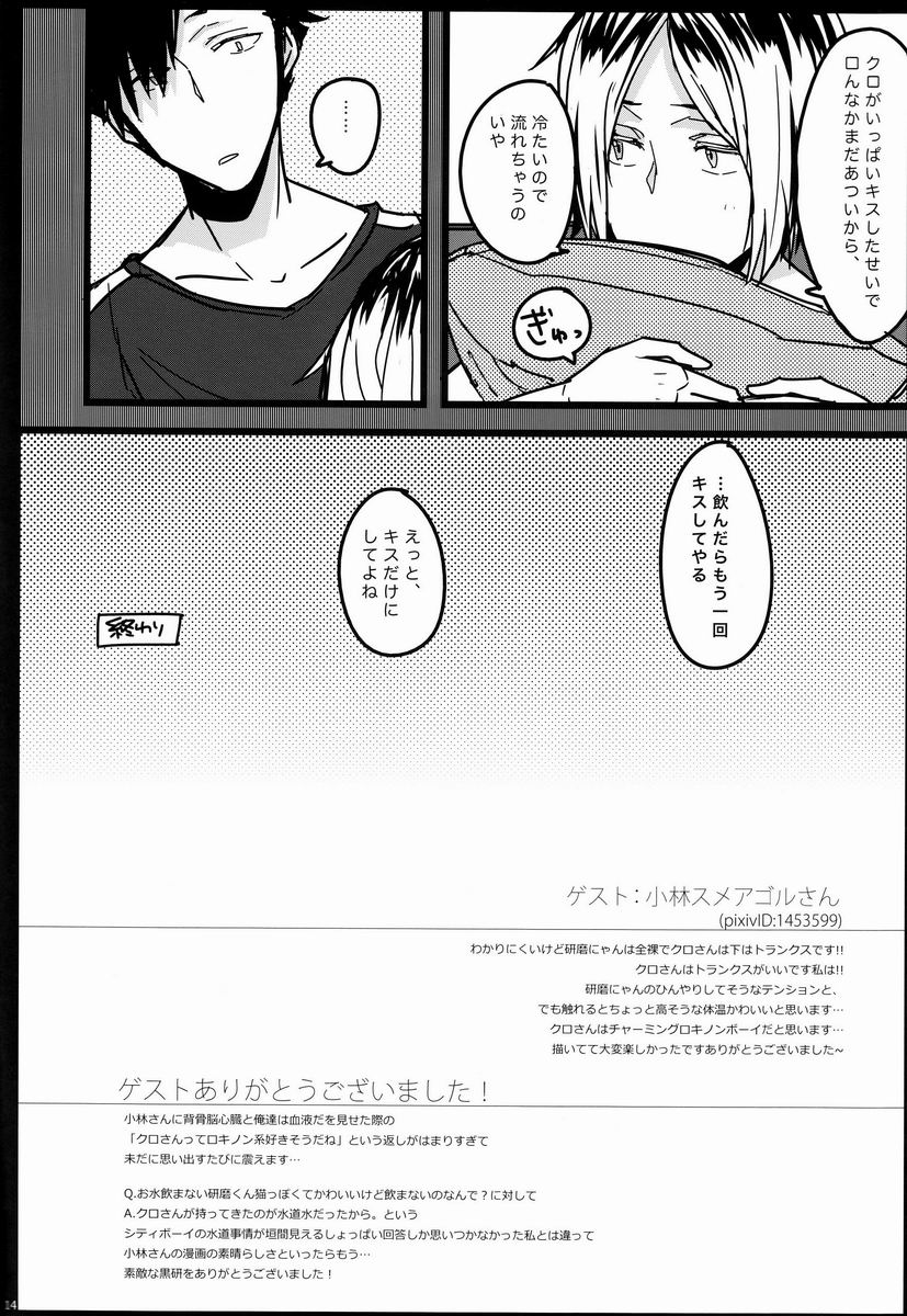 (IDLING ATTACKER) [Octo (Hachi)] Kawaii Neko no Tenazukekata (Haikyuu!!) page 13 full
