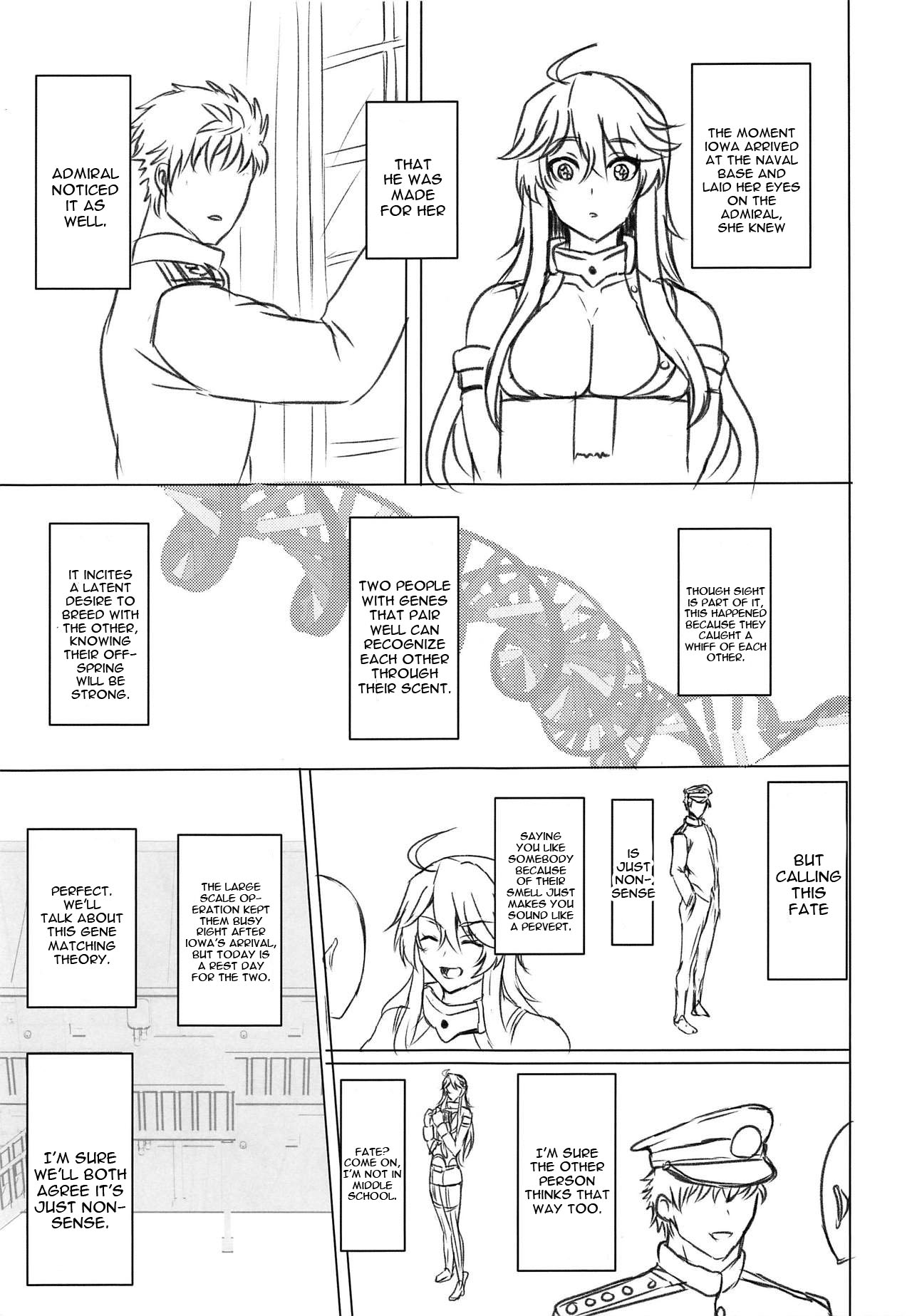 (C95) [Guhan Shounen] Iowa no Erohon - Iowa Hentai Manga (Kantai Collection -KanColle-) [English] [constantly] page 4 full