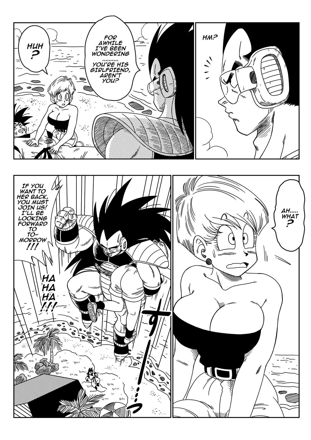 [Yamamoto] Warui Aniki - Bulma ga Yuukai Sareta! | EVIL BROTHER (Dragon Ball Z) [English] page 6 full