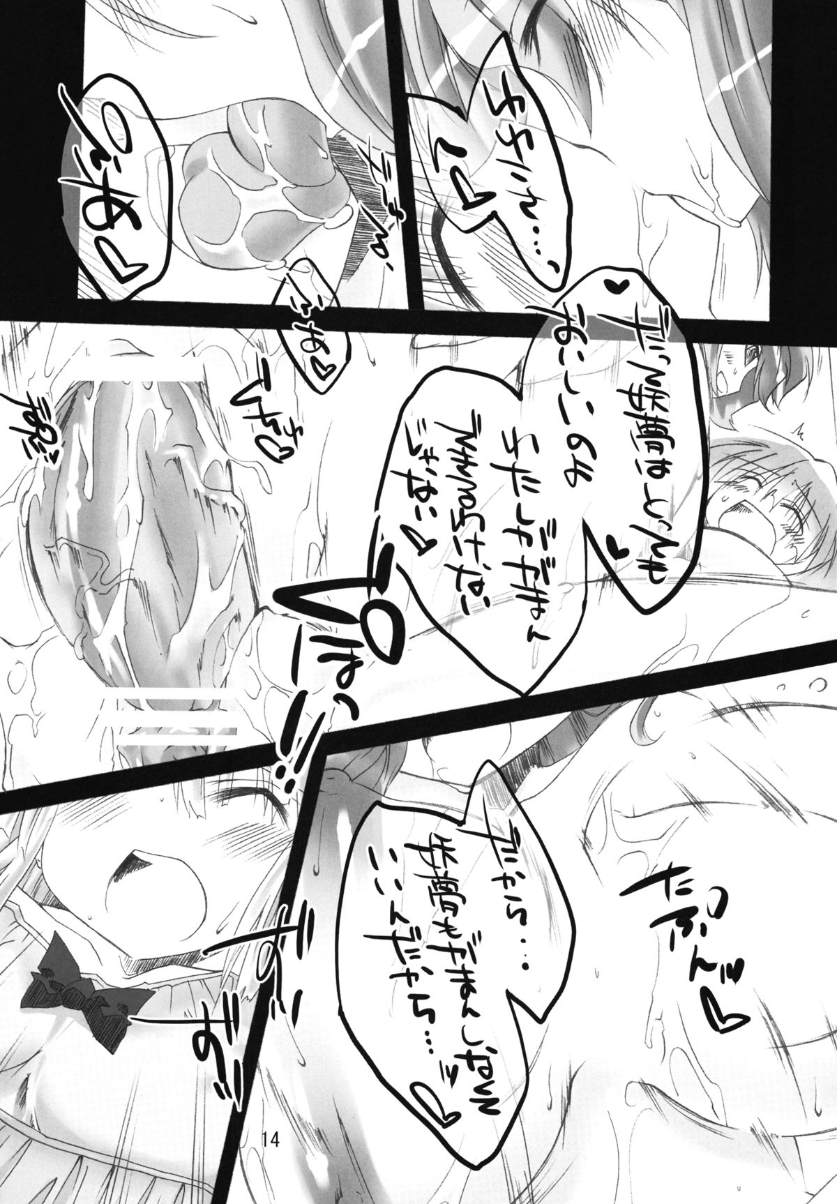 [Amadeus no Isan (Aoba Shou, Fujihara Shu)] Youmu wa Tottemo Oishii noyo (Touhou Project) [Digital] page 14 full