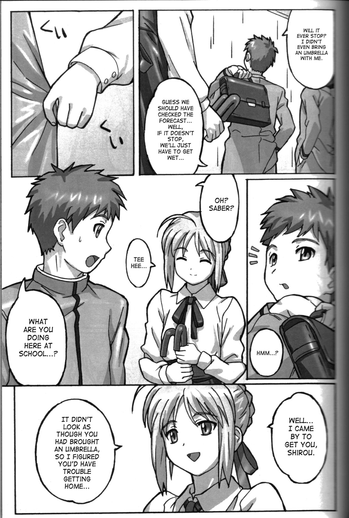 (C69) [POTATO HOUSE (POTATO)] A PIECE OF CAKE (Fate/stay night) [English] [SaHa] page 6 full