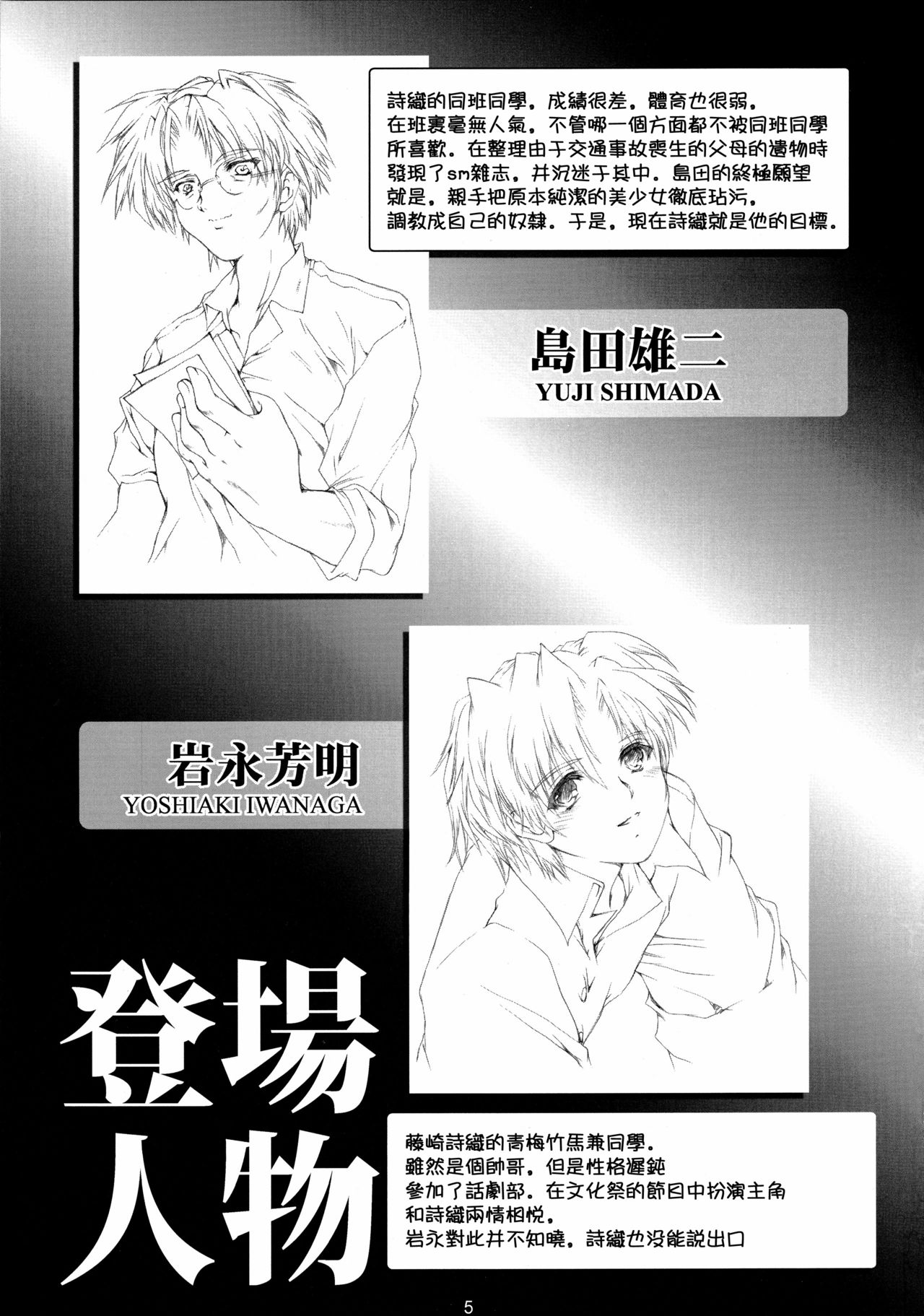 (C87) [HIGH RISK REVOLUTION (Aizawa Hiroshi)] Shiori Dai-San-Shou Yami no Kokuin Chuukan Shinsouban (Tokimeki Memorial) [Chinese] [祈花漢化組] page 6 full