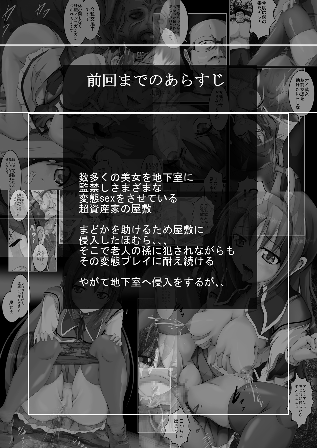 [Hades] Tsuujou no SEX ni wa Akiakishite Iru Goroujin no Chikashitsu ~San~ (Puella Magi Madoka Magica) page 2 full
