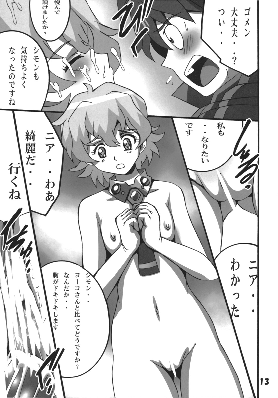 (C72) [Shioya (Shioya Maico)] Nia no Drill tte nandesu ka? (Tengen Toppa Gurren Lagann) page 12 full