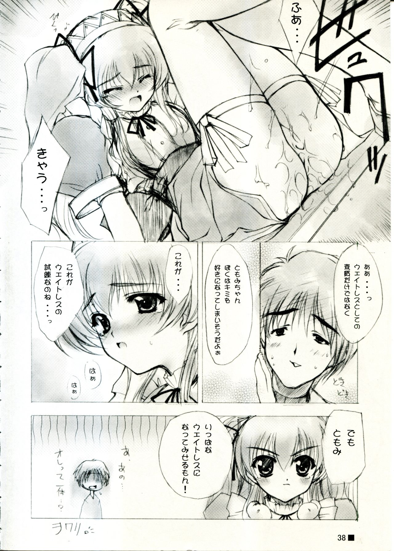 (C58) [ZiP (Moekibara Fumitake)] TINY MAGIC (Shining Sword Romance) page 38 full