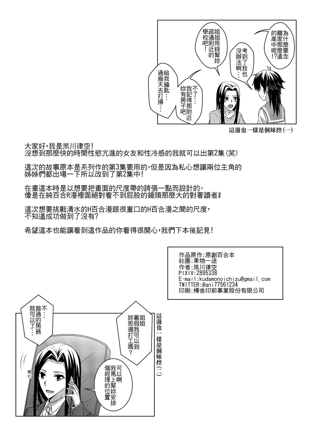 [Kudamonoichizu (Kurokawa Rikuu)] 性慾亢進的女友和性冷感的我2 [Chinese] [Digital] page 29 full