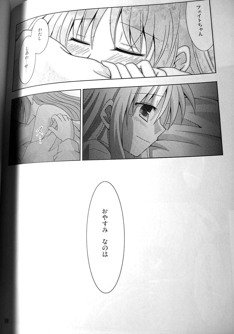 (C77) [Sagamani. (Sagami Inumaru)] Yogaakeru made (Mahou Shoujo Lyrical Nanoha) page 25 full