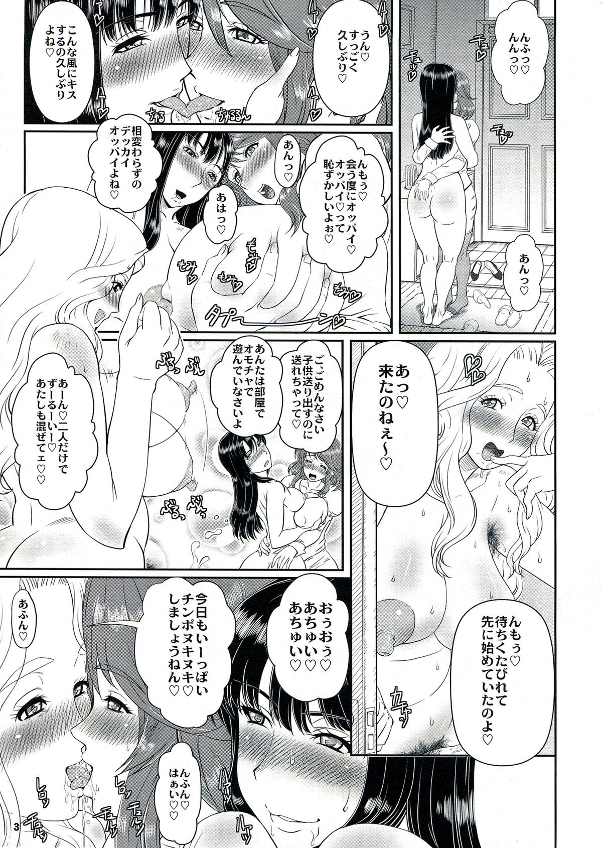 (C85) [kokkei-nagaya (Katou Tetsuya)] Hime-Awabi Hime-Matsutake 7 page 3 full