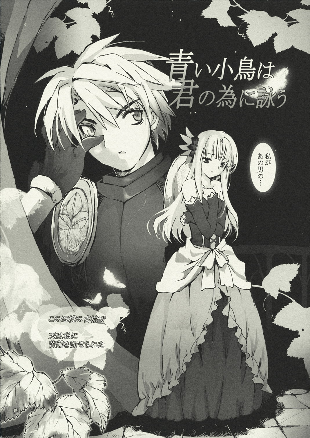 (C74) [Gensou Kuukan (Mizuhara Mei)] Aoi Kotori wa Kimi no Tameni Utau (Odin Sphere) page 6 full