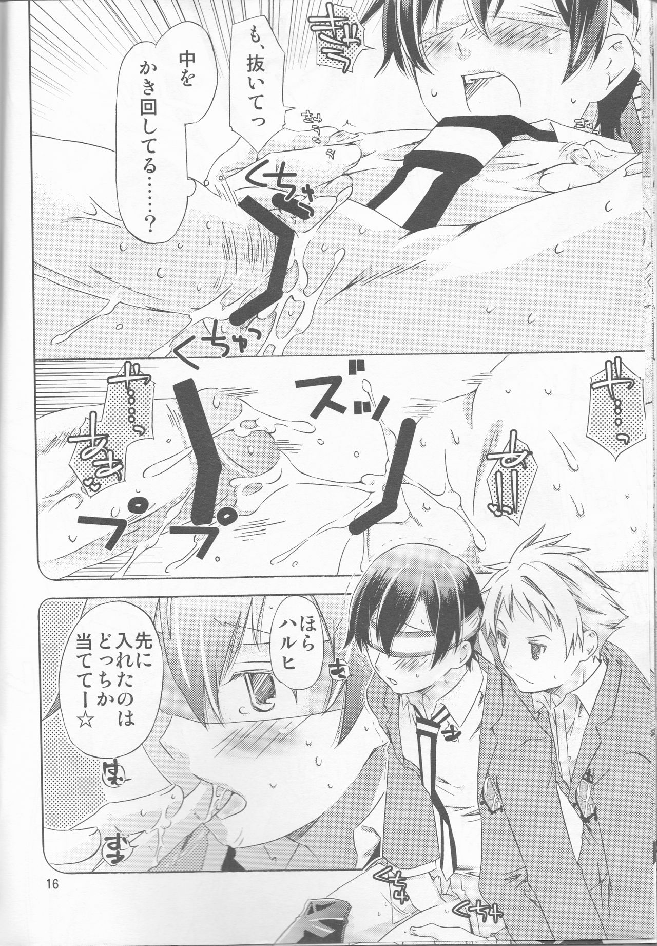 (Keikaku 0x0C) [Ichinichi Sanjou (Jinguu Kozue)] Hito de Mousou Suru no Iikagen ni Yamete Kudasai! (Ouran High School Host Club) page 16 full