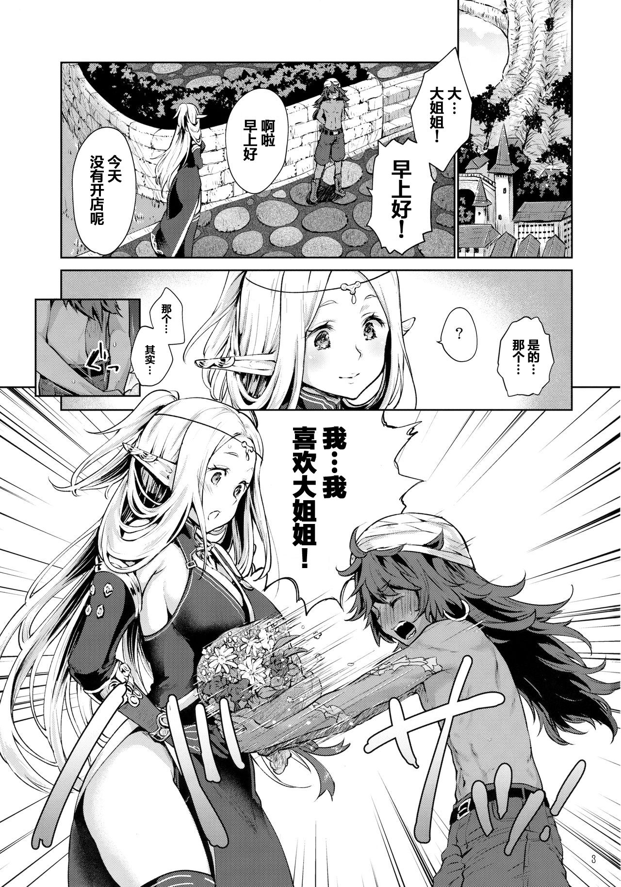 (SC2017 Winter) [Kaze no Gotoku! (Fubuki Poni)] Hajimete no Sekaiju 2 (Sekaiju no Meikyuu) [Chinese] [友谊是魔法个人汉化] page 2 full