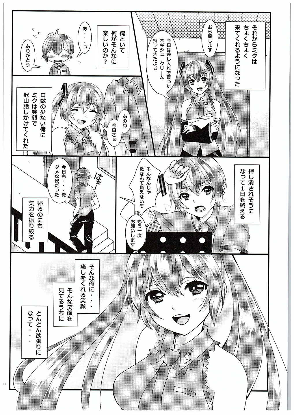 (C88) [Kokoro no BOSS (makko Reader)] BEAUTIFUL HANGOVER (VOCALOID) page 8 full