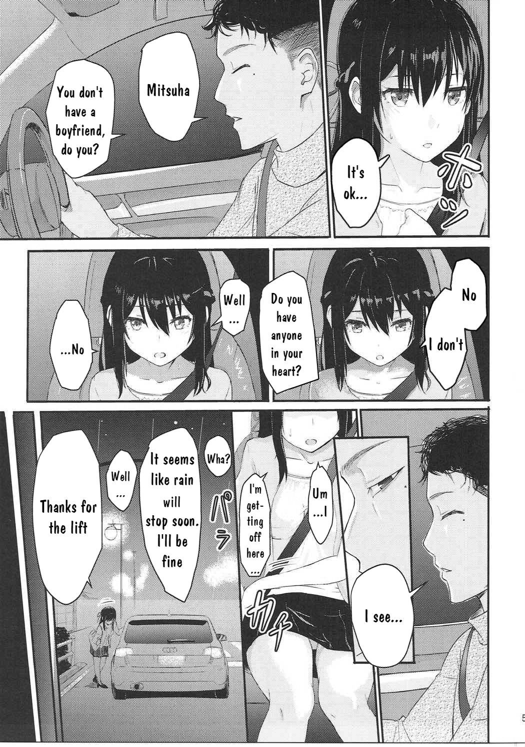 (SC2017 Winter) [Syukurin] Mitsuha ~Netorare~ (Kimi no Na wa.) [English] page 4 full