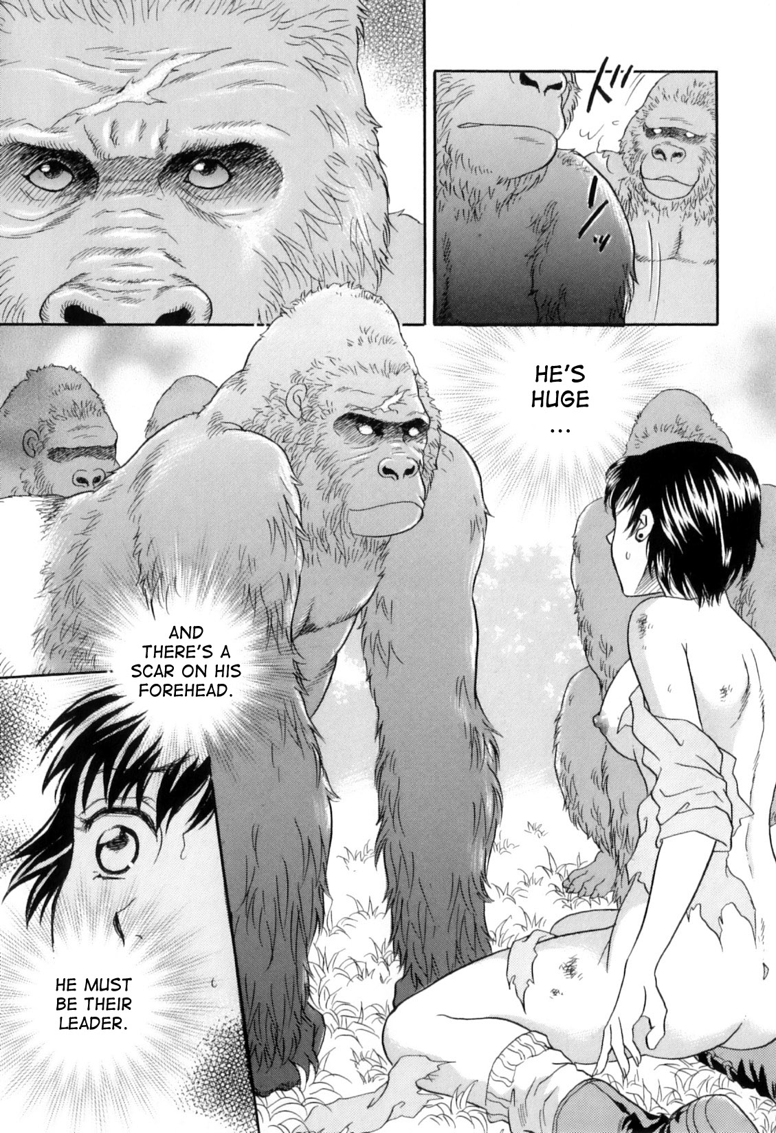 [Tsukimori Masato] Gin no Se ~Silverback~ (Kemono for ESSENTIAL 8) [English] [desudesu] page 9 full