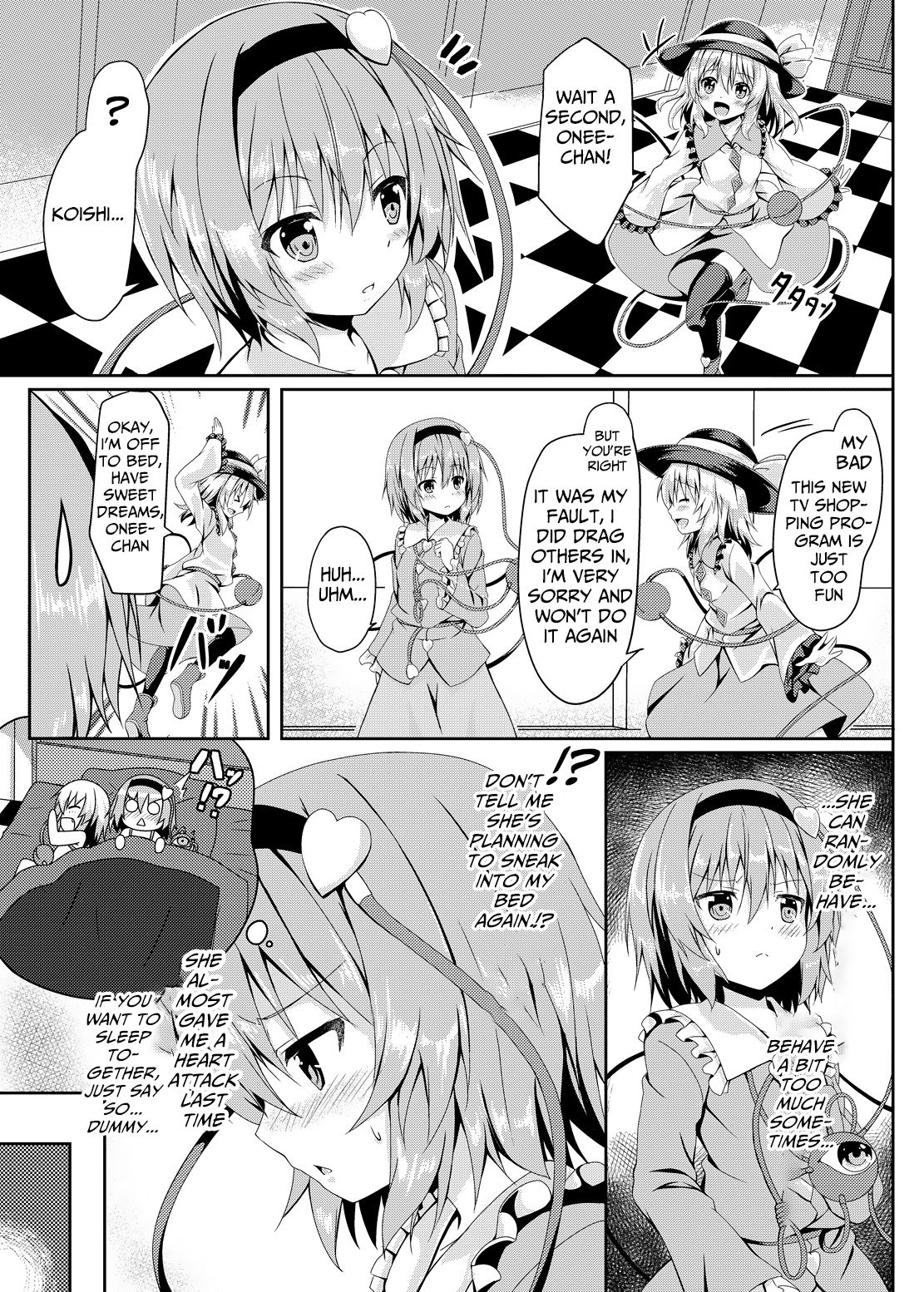 [Zircon Prime (o-bow)] RAID CLIP SATORI X KOISHI (Touhou Project) [English] [Digital] page 4 full