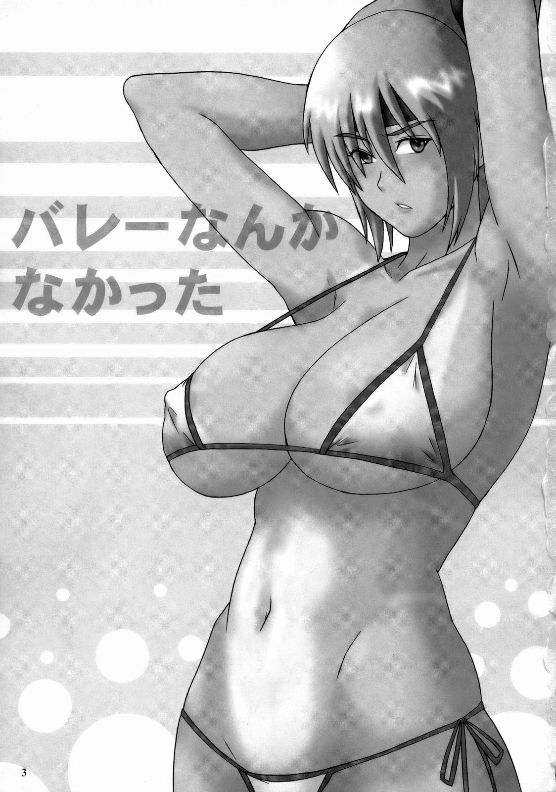 (C74) [Dashigara 100% (Minpei Ichigo)] Volley Nanka Nakatta (Dead or Alive) page 2 full