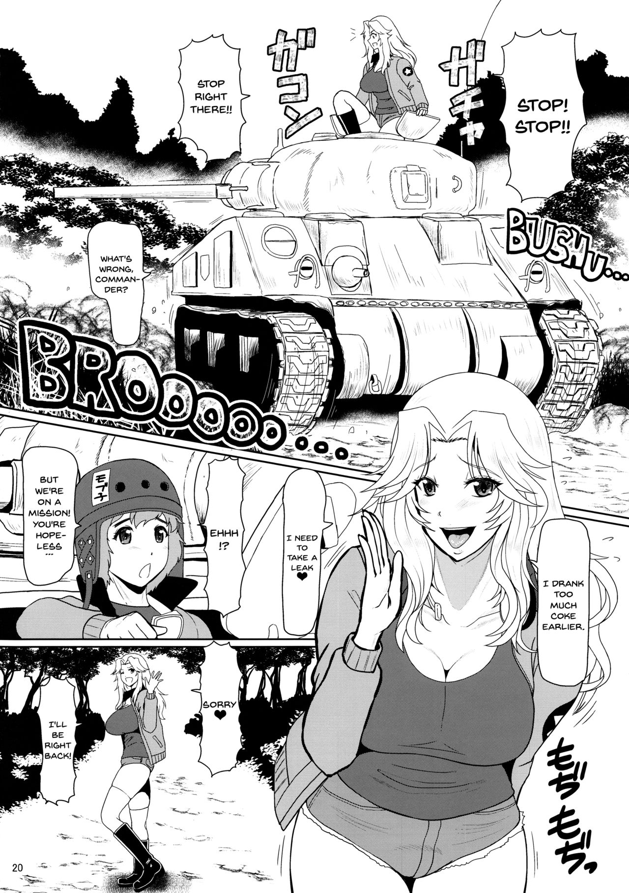 (C93) [SERIOUS GRAPHICS (ICE)] ICE BOXXX 22 TANK GIRLS NEVER DIE (Girls und Panzer) [English] [Doujins.com] page 21 full