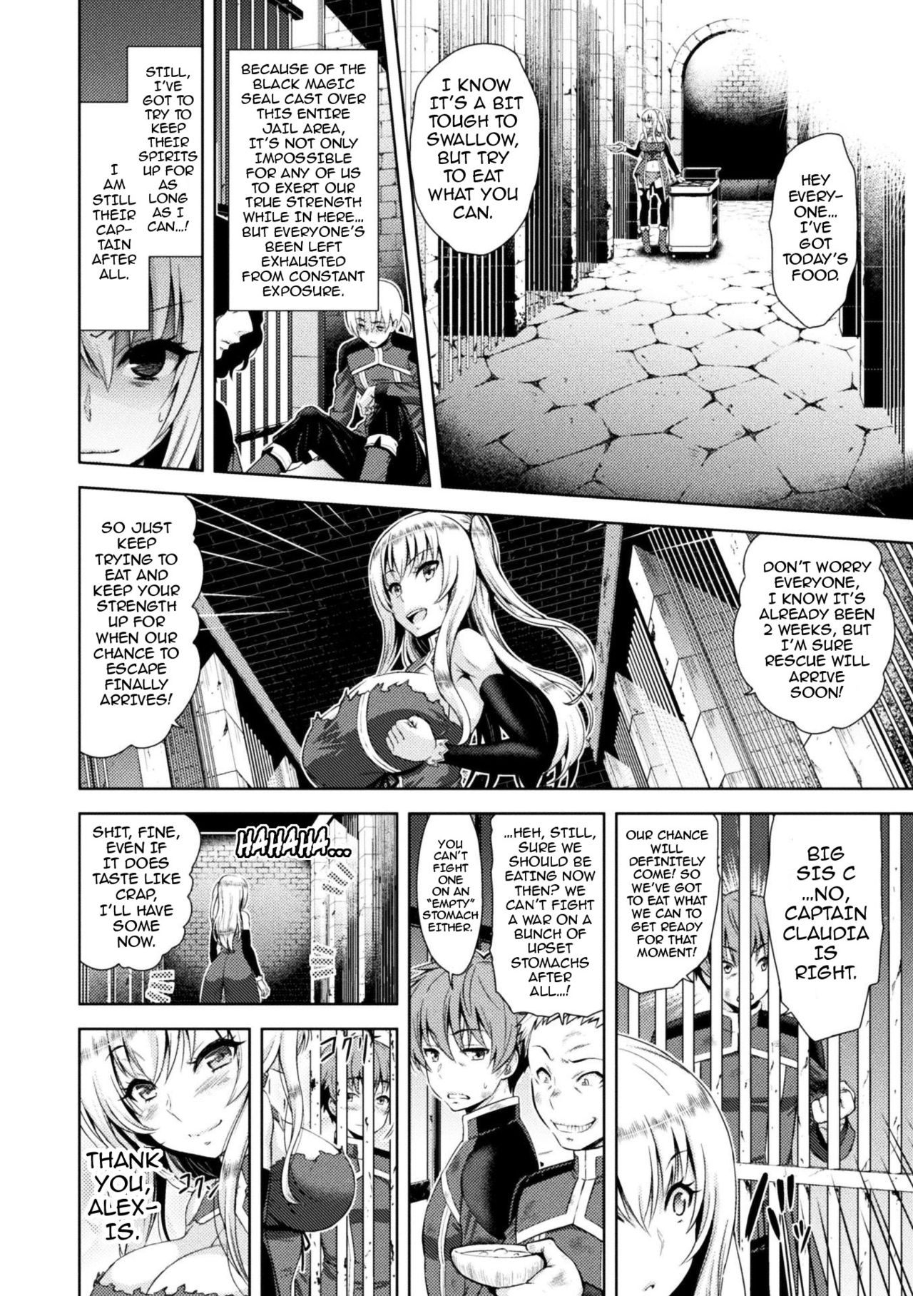 [Yamada Gogogo] Erona ~Orc no Inmon ni Okasareta Onna Kishi no Matsuro~ | Erona ~The Fall of a Beautiful Knight Cursed with the Lewd Mark of an Orc~ Ch. 1-3 [English] {darknight} page 36 full