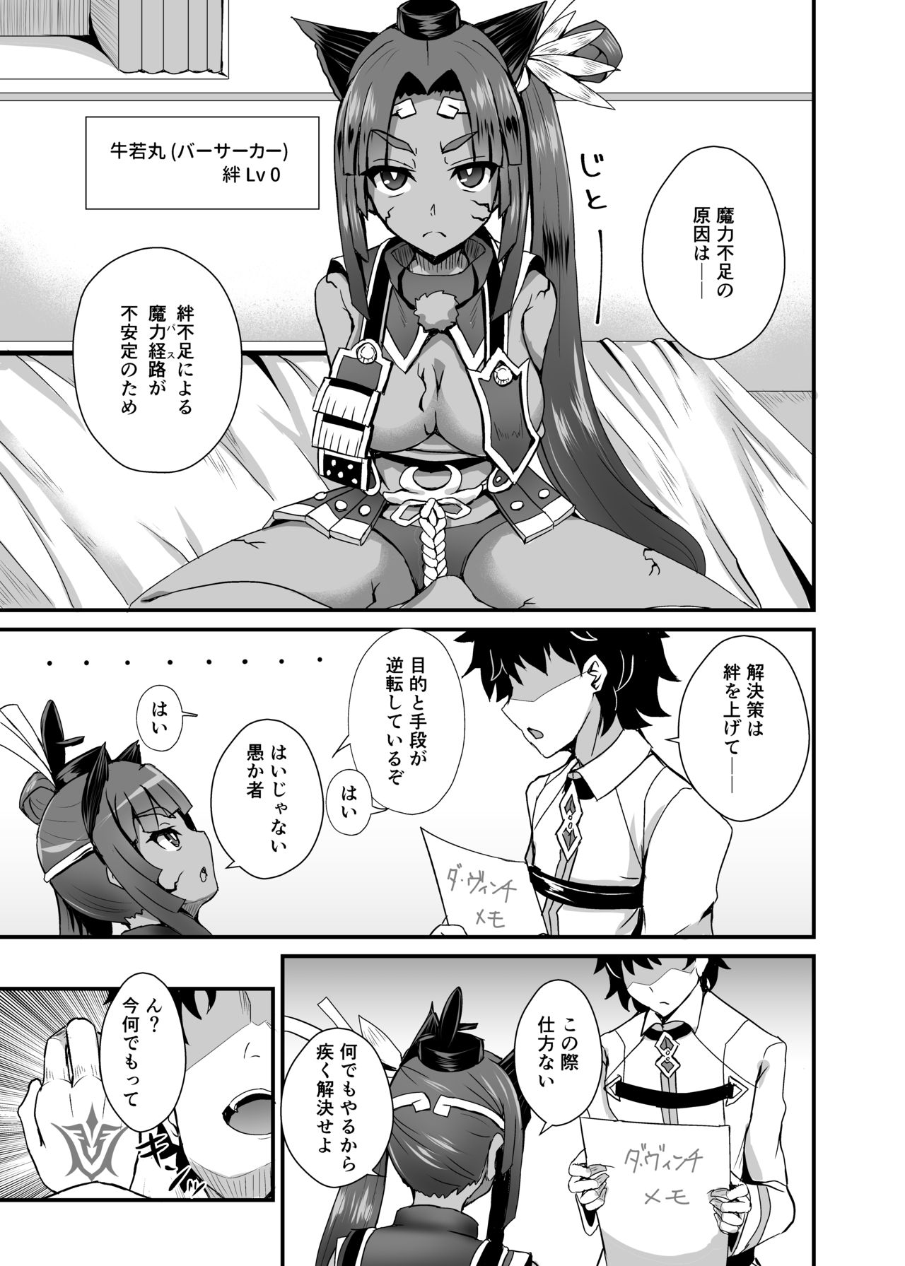 [Fushinsya_Guilty (Ikue Fuji)] Ushiwakamaru Alter to Saimin de Sukihoudai (Fate/Grand Order) [Digital] page 5 full